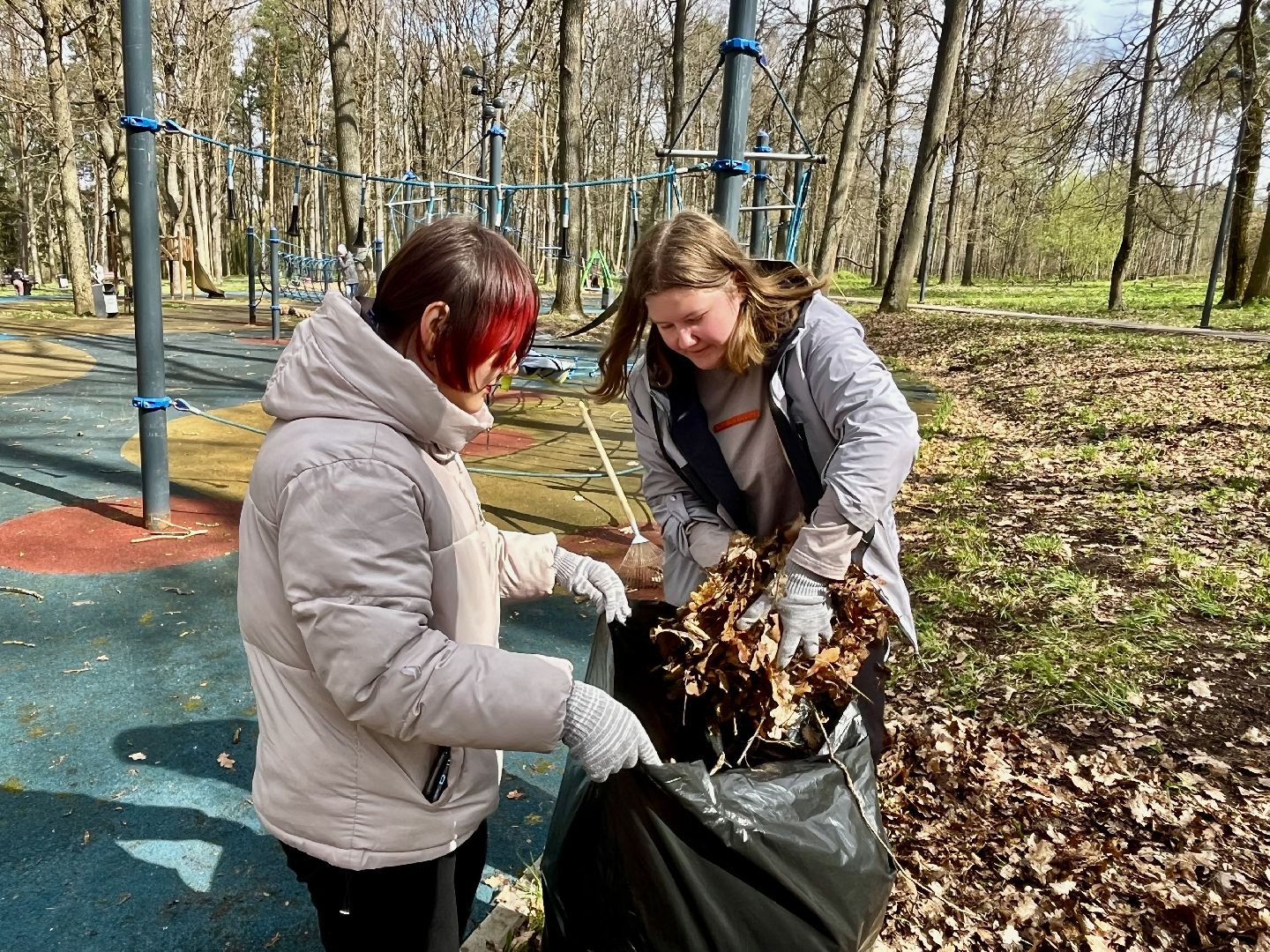наро-фоминск, чистое подмосковье, субботник, кантемировский парк, движение первых,