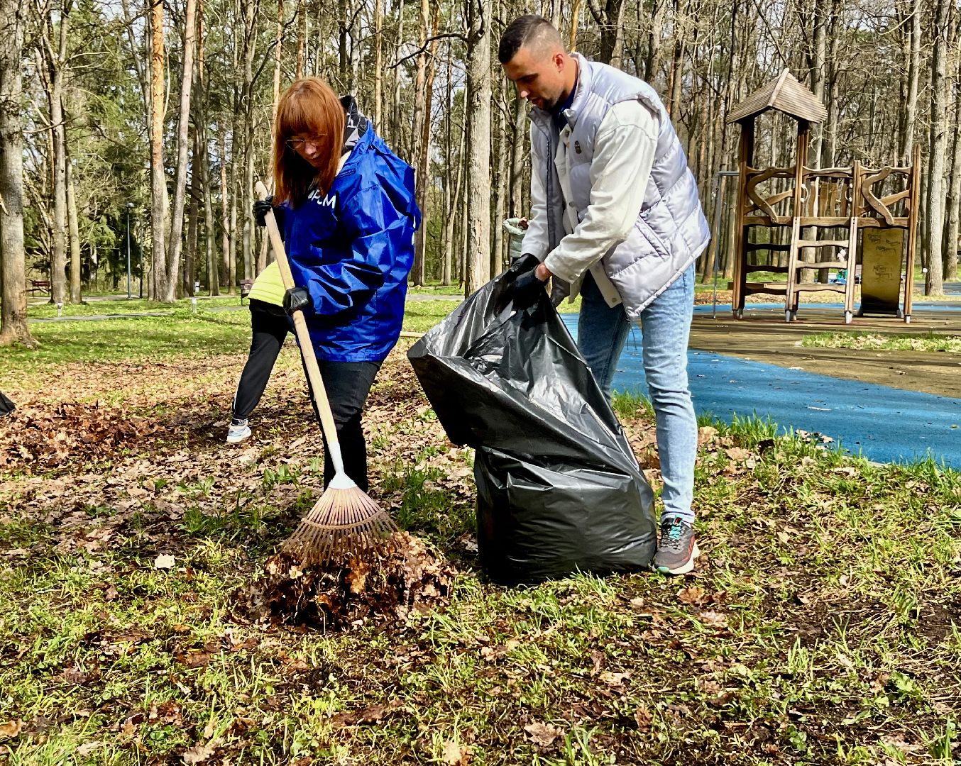 наро-фоминск, чистое подмосковье, субботник, кантемировский парк, движение первых,