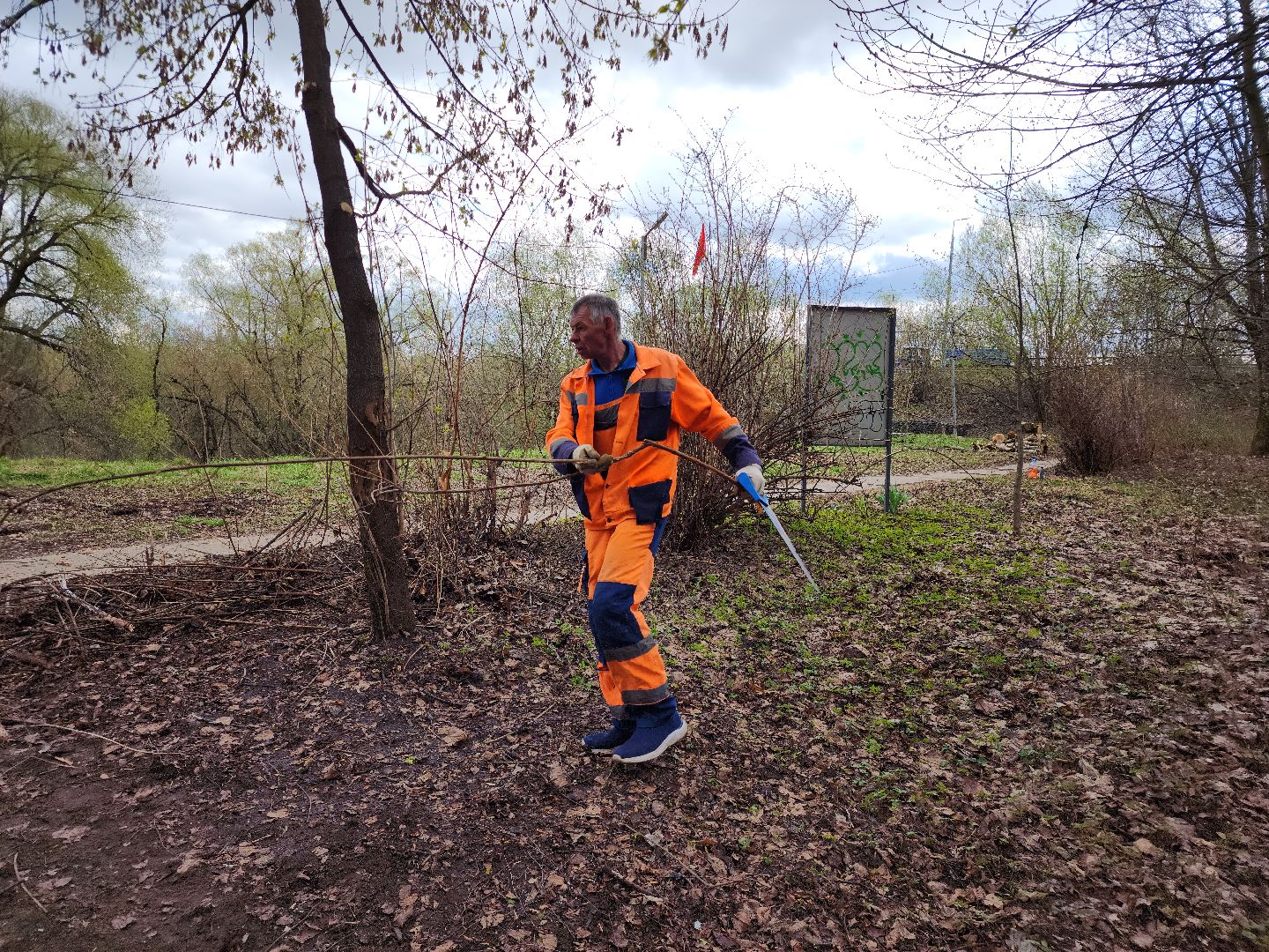 Звенигород, благоустройство, субботник,