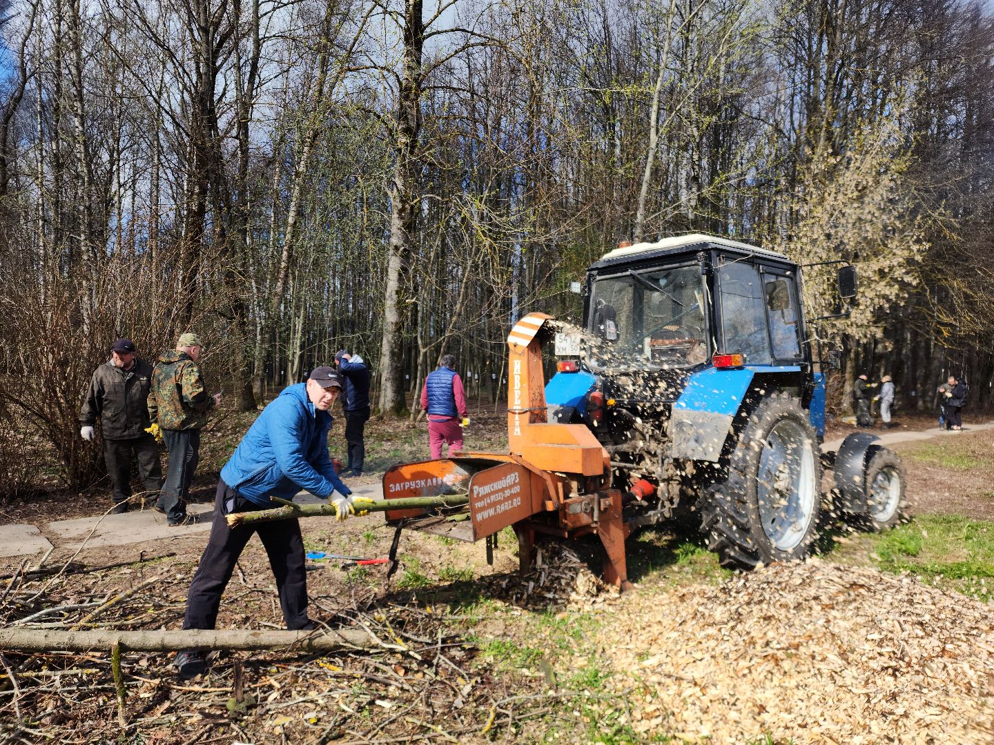 Звенигород, благоустройство, субботник,