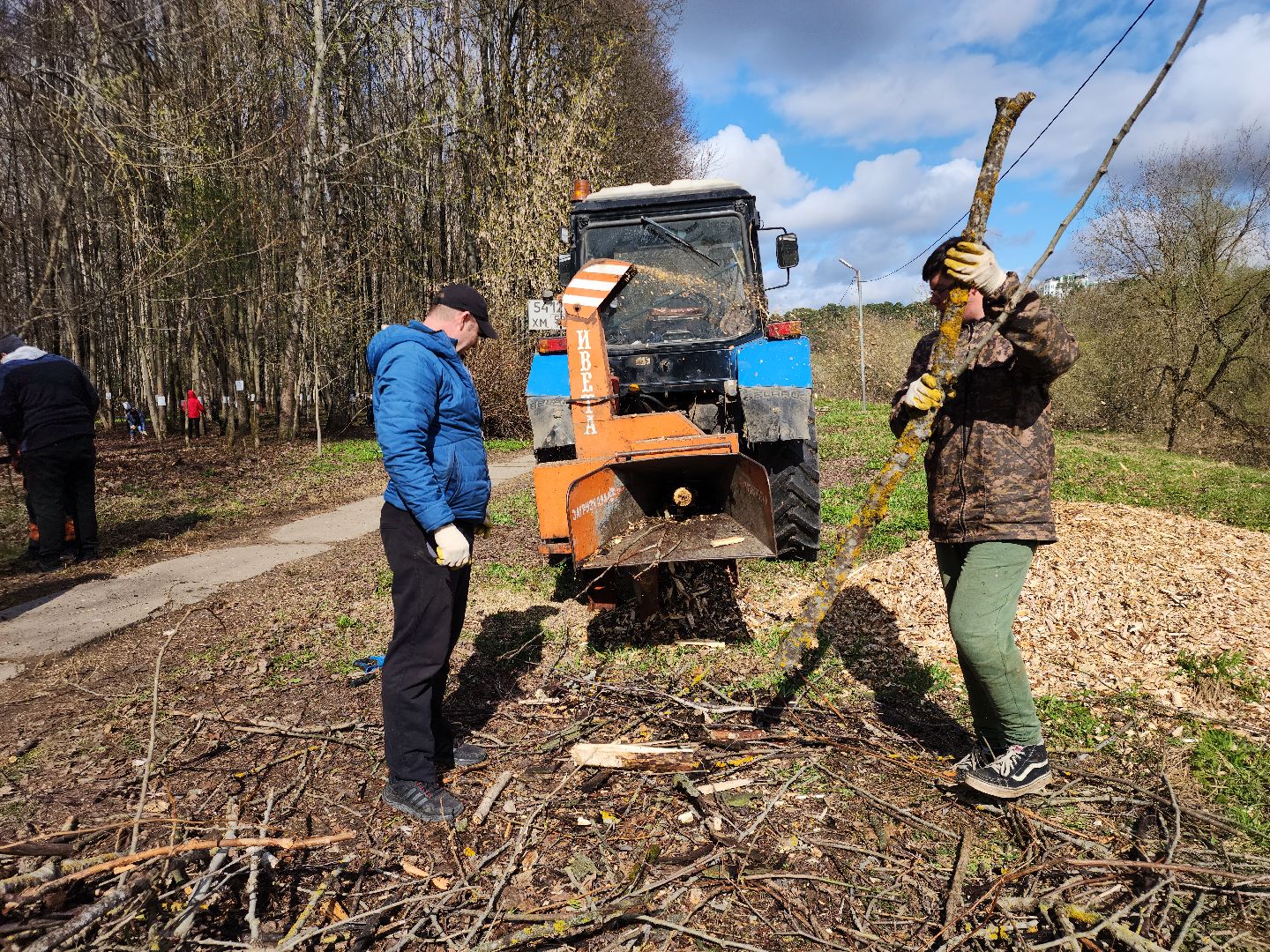 Звенигород, благоустройство, субботник,