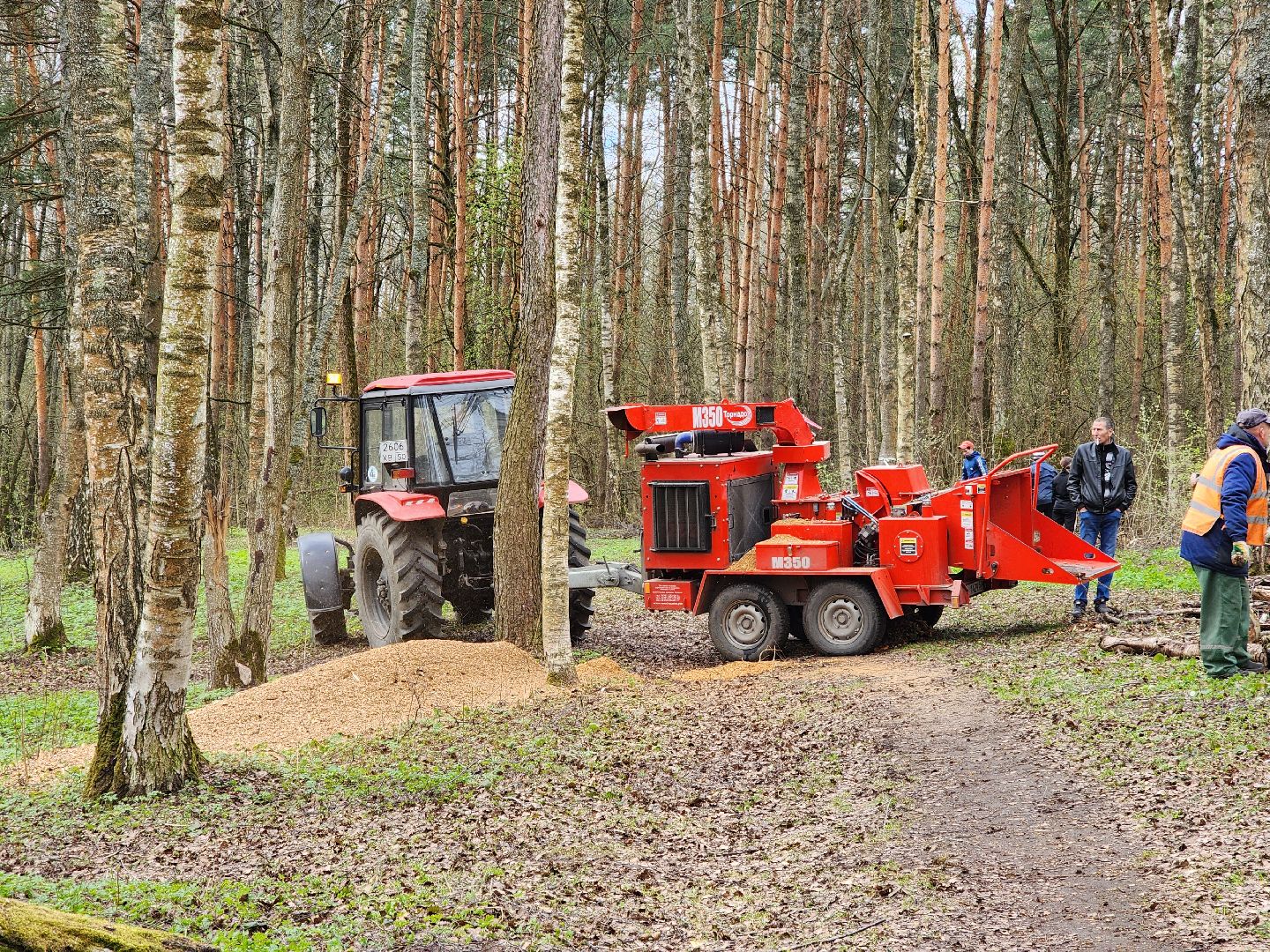 ногинск, лесопарк, Орешник, субботник, общеобластной субботник,