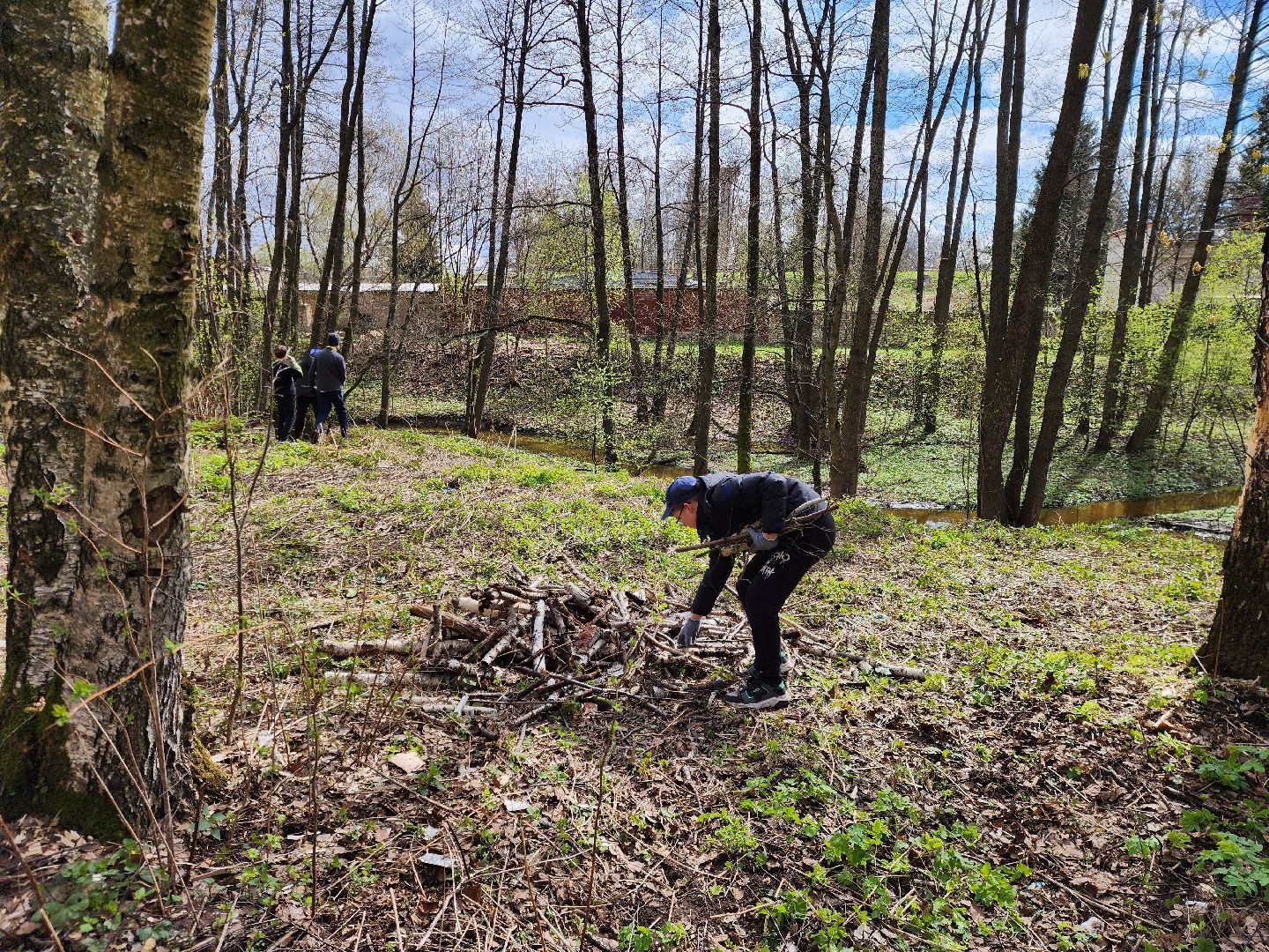 ногинск, лесопарк, Орешник, субботник, общеобластной субботник,