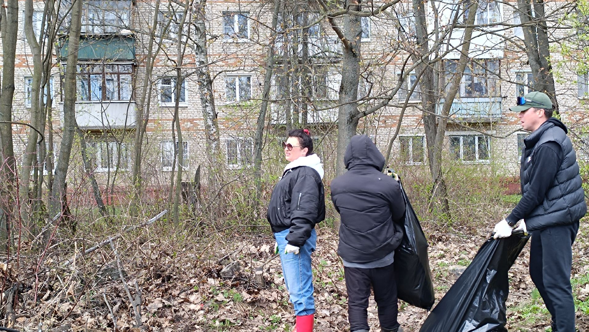 субботник, лобня, уборка,