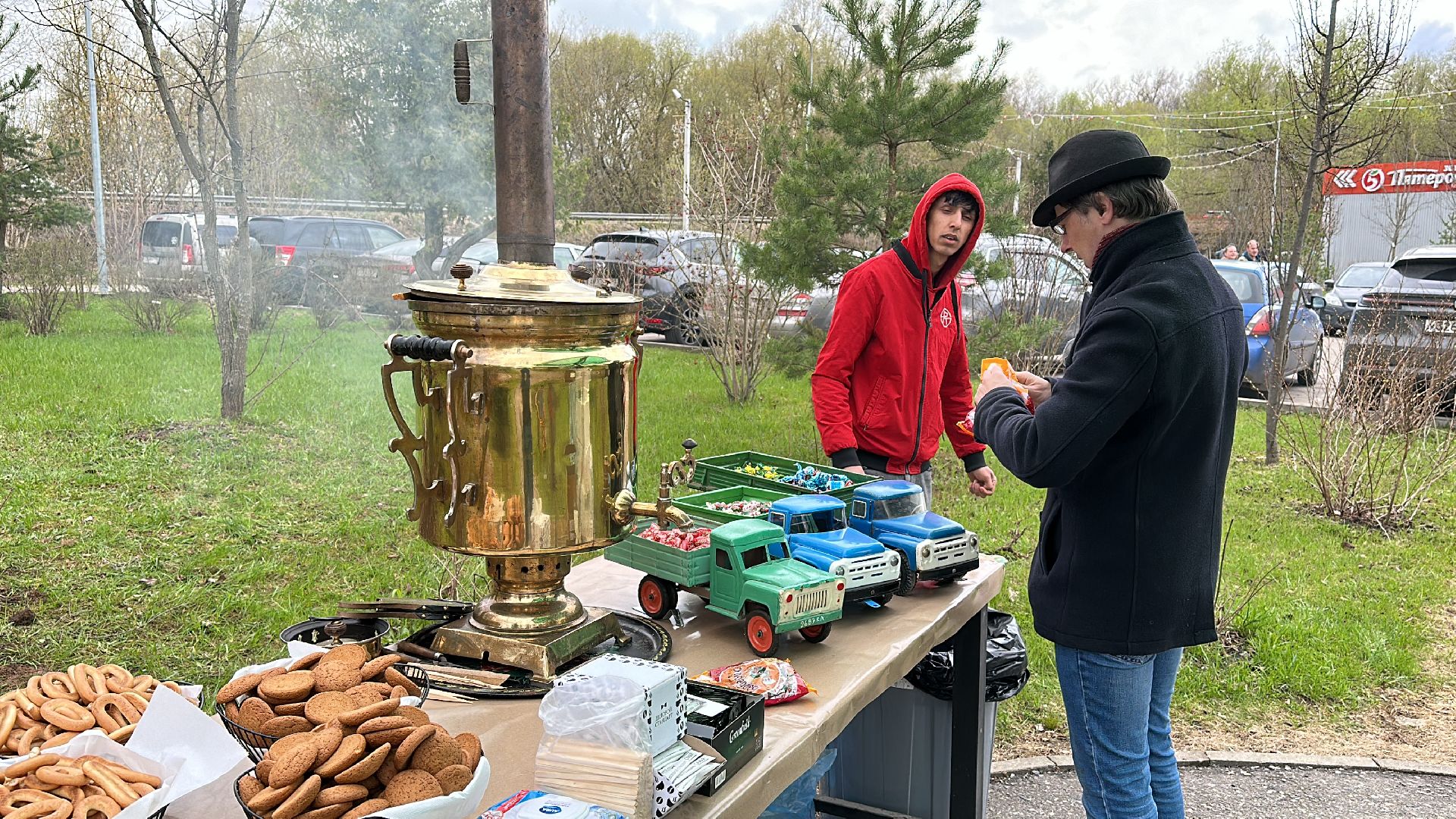 Клин, общество, благоустройство, субботники, деревья,