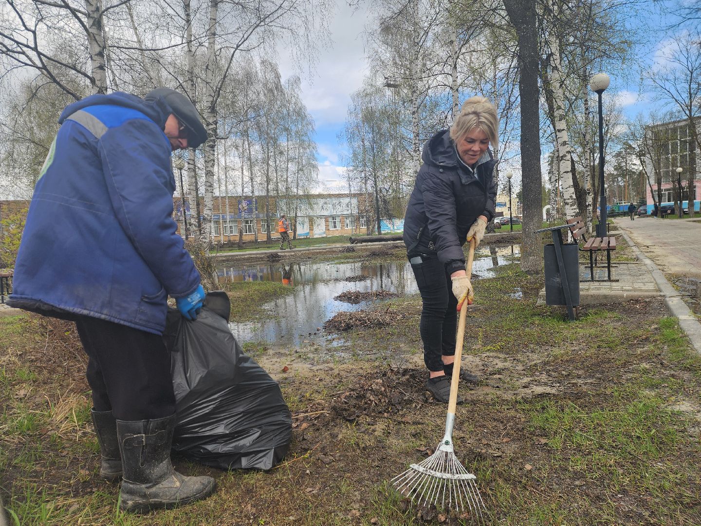 шатура, субботник, благоустройство, благоустройство ;перемены, жкх и благоустройство, уборка территории,