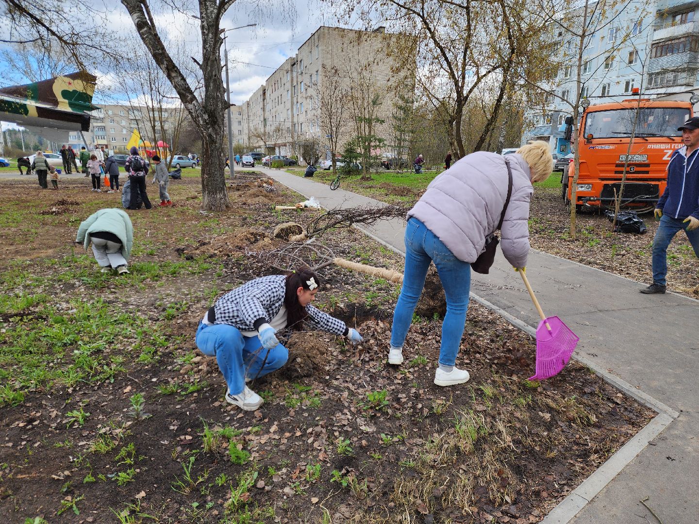 Ногинск, Полигон, Жители, Субботник, Удобка, Липовая аллея,