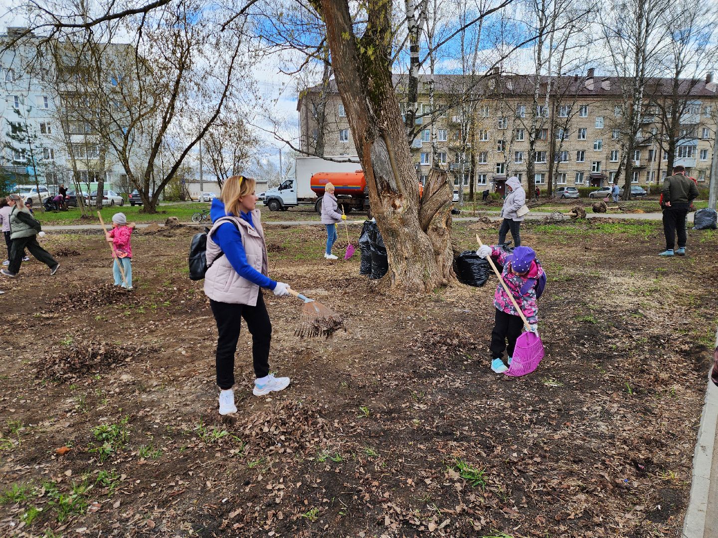 Ногинск, Полигон, Жители, Субботник, Удобка, Липовая аллея,