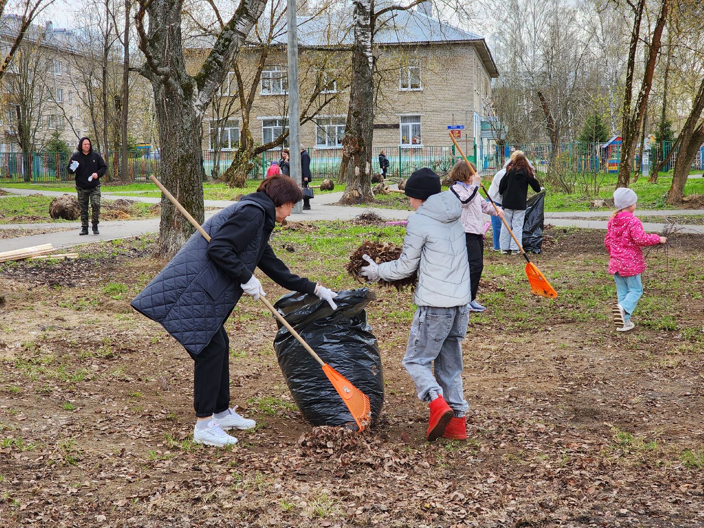 Ногинск, Полигон, Жители, Субботник, Удобка, Липовая аллея,