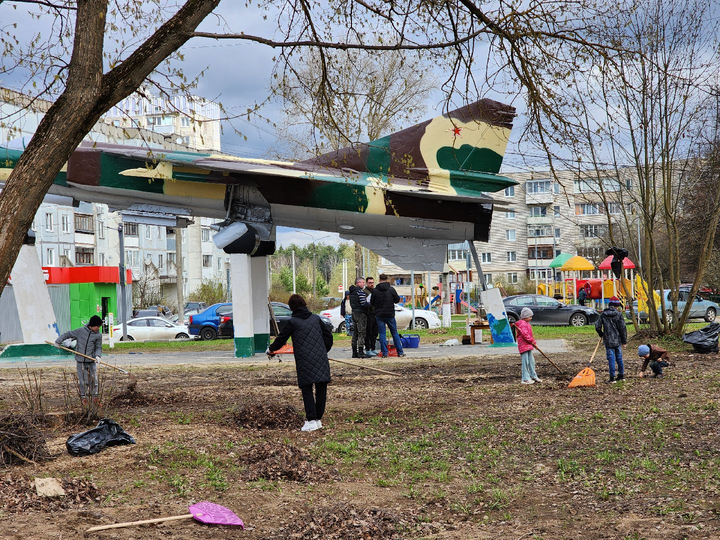 Ногинск, Полигон, Жители, Субботник, Удобка, Липовая аллея,