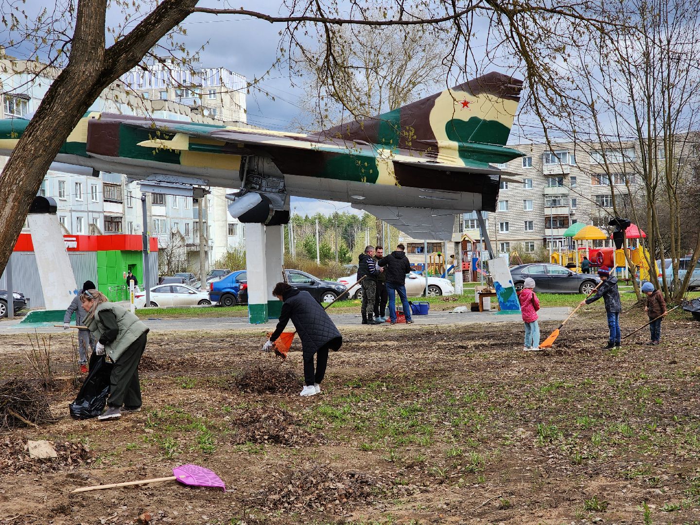 Ногинск, Полигон, Жители, Субботник, Удобка, Липовая аллея,