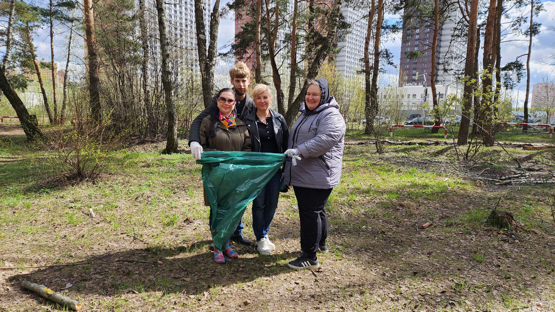 субботник, месяц чистоты и благоустройства, подмосквье,