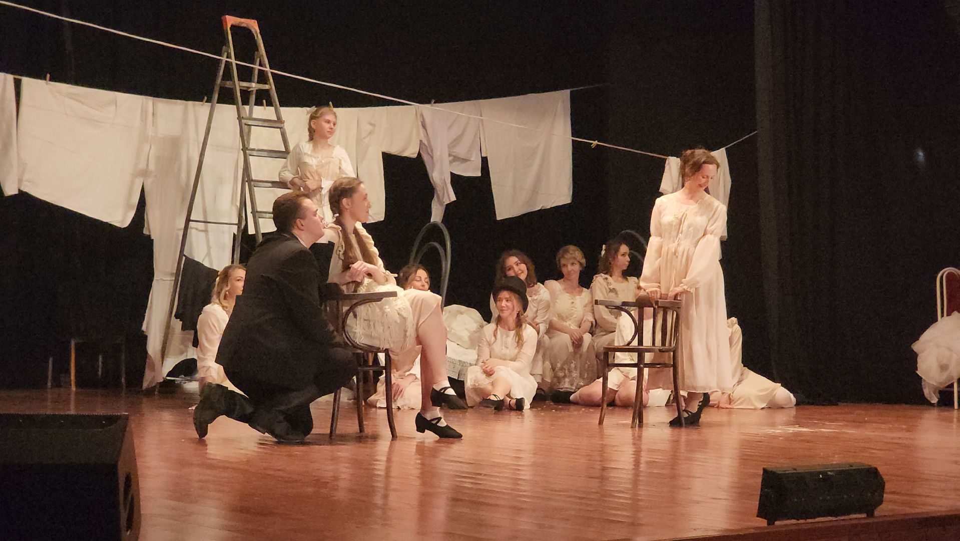 кашира, дк им ленина, театральная студия фантазия, граф нулин, пушкин, премьера спектакля, театральный фестиваль,