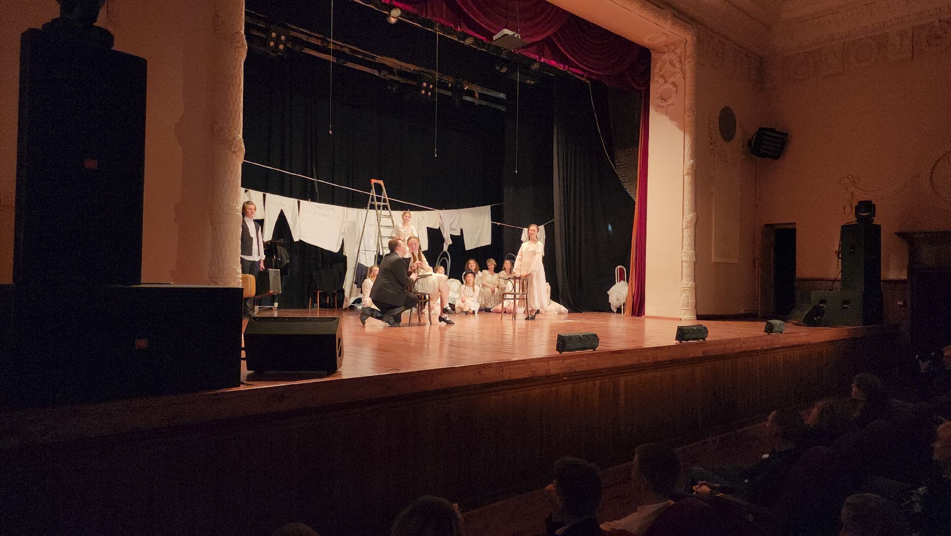 кашира, дк им ленина, театральная студия фантазия, граф нулин, пушкин, премьера спектакля, театральный фестиваль,