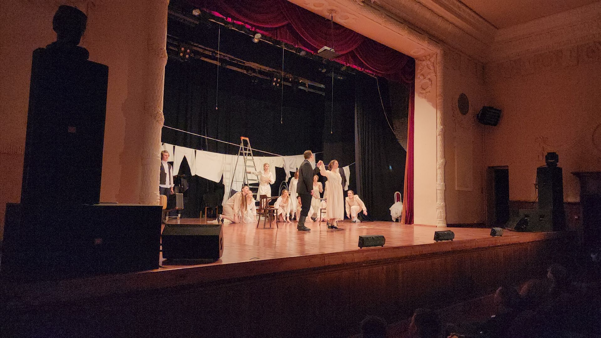 кашира, дк им ленина, театральная студия фантазия, граф нулин, пушкин, премьера спектакля, театральный фестиваль,