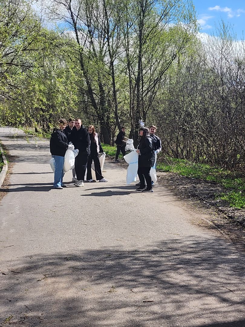 субботник, яуза, волонтер,