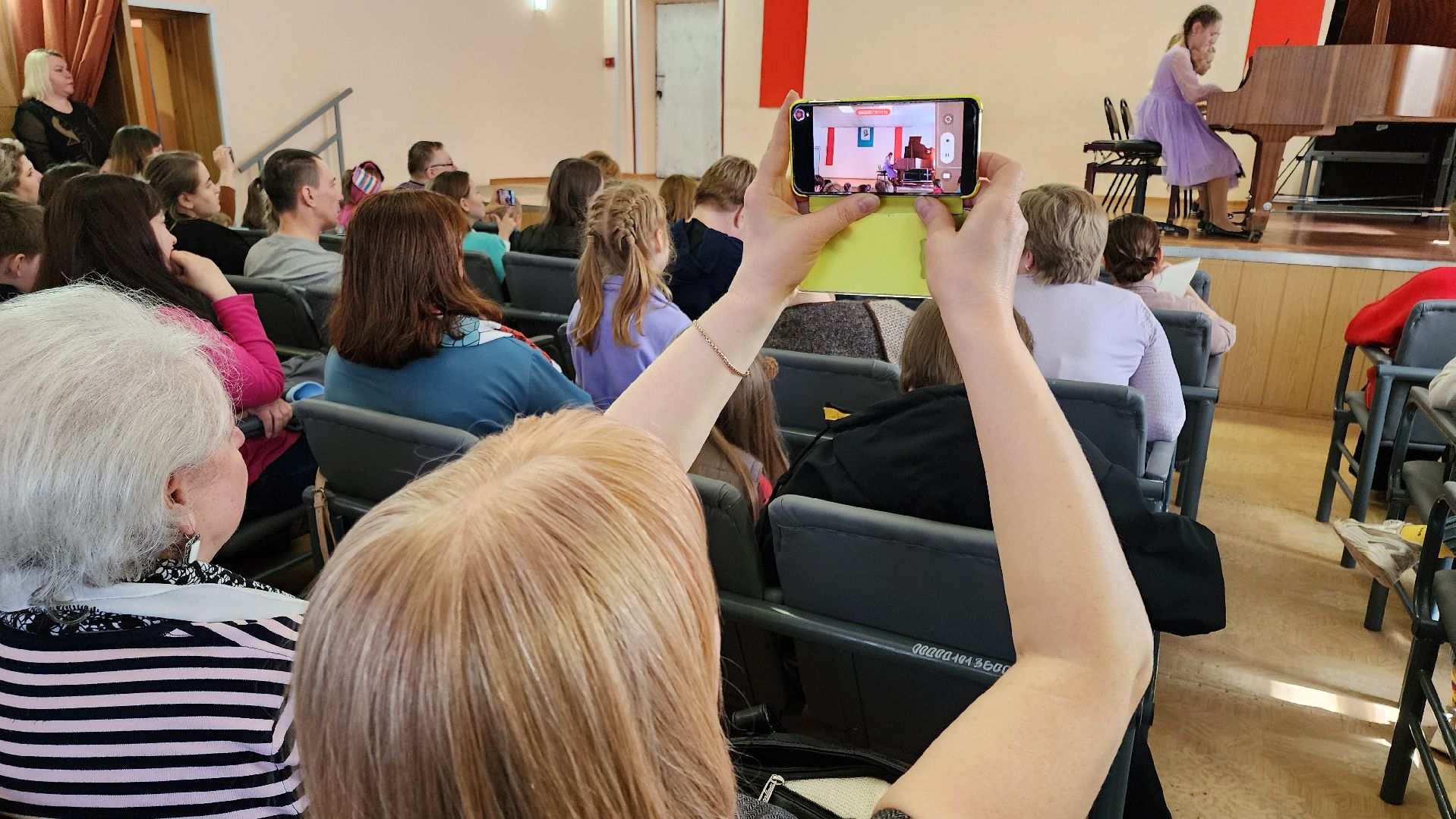 кашира, дши, отчетный концерт, сибемольки, хор, капельки, рябиновая гроздь, баян, домра,