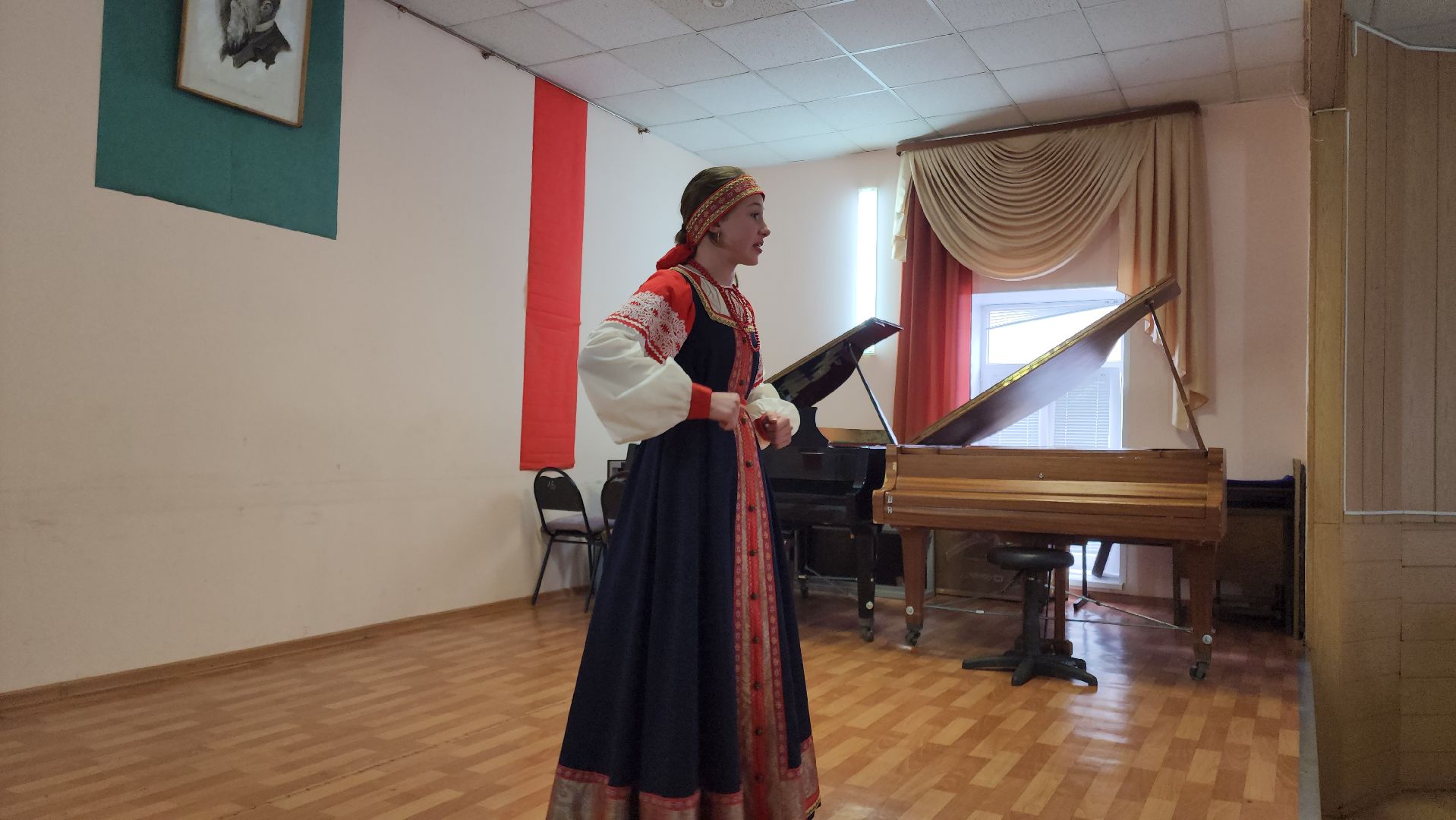 кашира, дши, отчетный концерт, сибемольки, хор, капельки, рябиновая гроздь, баян, домра,