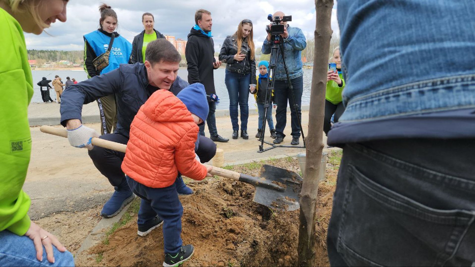 вода россии, субботник, Кореневский карьер, люберцы, глава городского округа люберцы владимир волков,