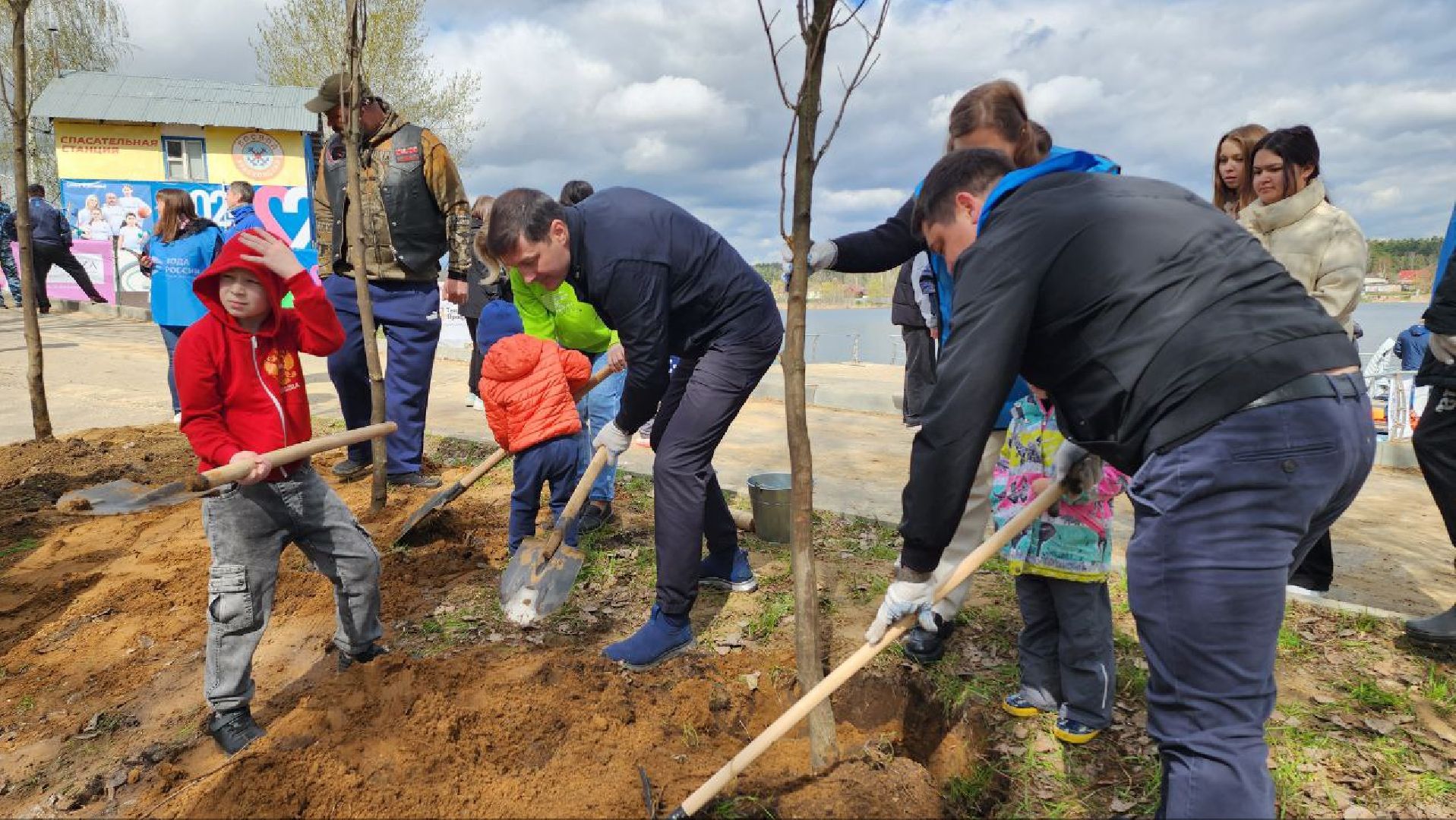 вода россии, субботник, Кореневский карьер, люберцы, глава городского округа люберцы владимир волков,