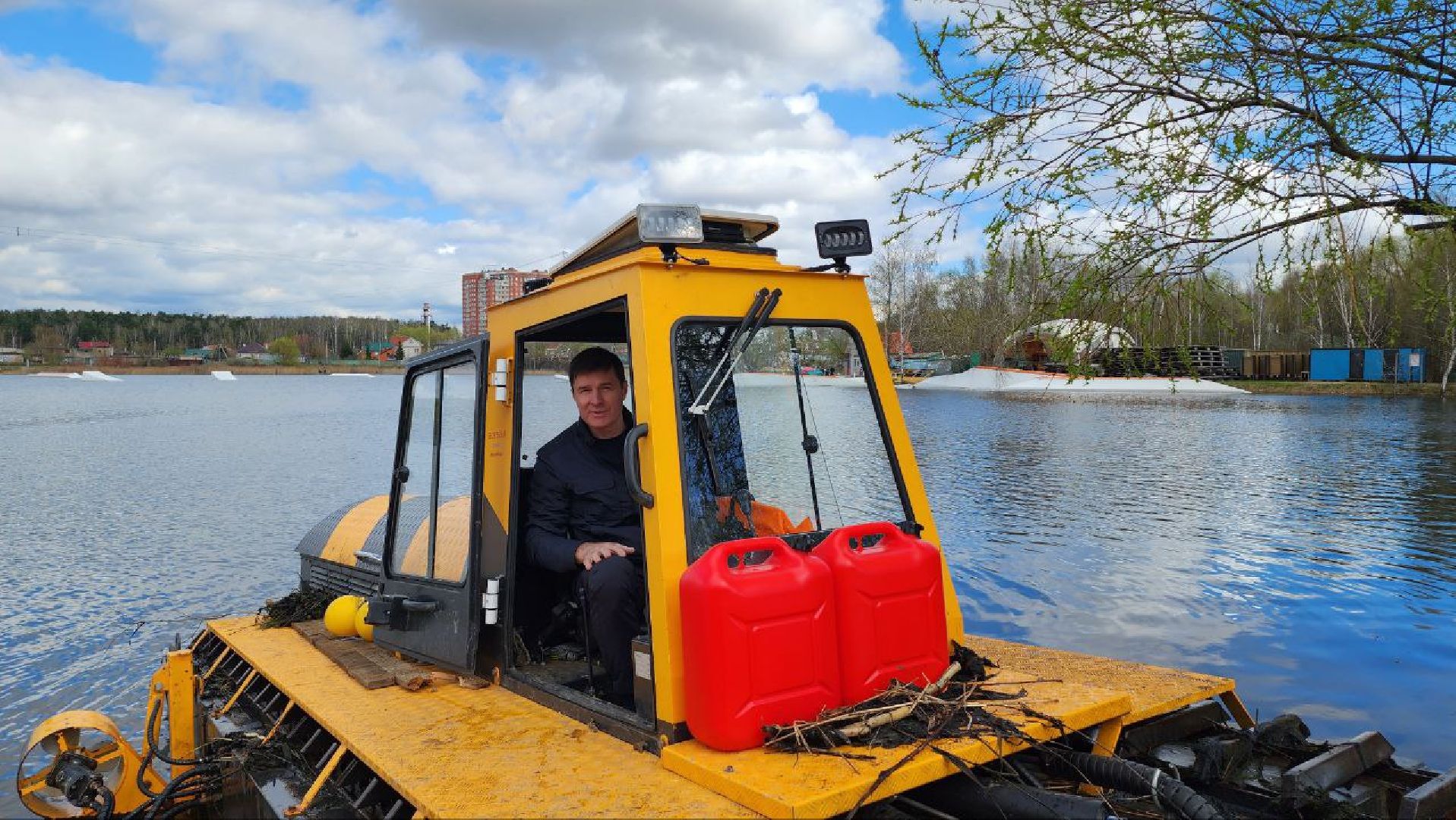 вода россии, субботник, Кореневский карьер, люберцы, глава городского округа люберцы владимир волков,