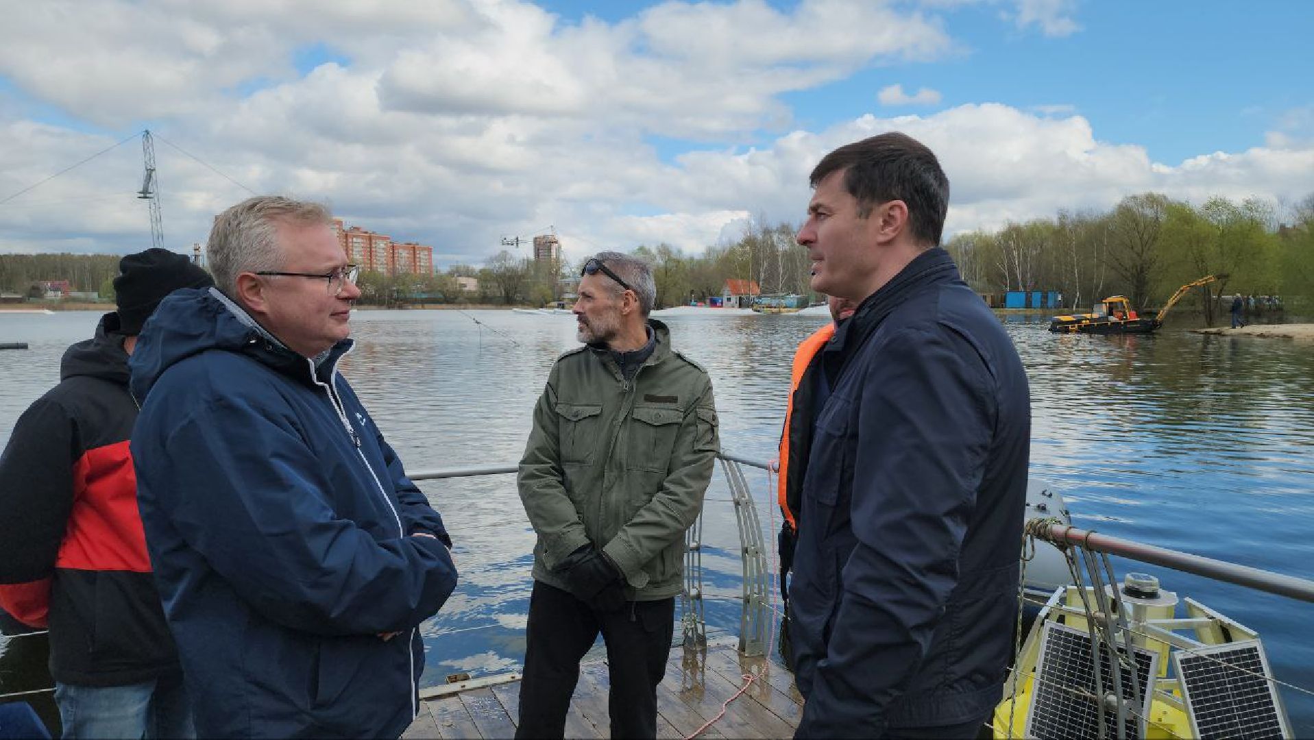 люберцы, кореневский карьер, глава городского округа люберцы владимир волков, мониторинг воды, министерство экологии Московской области,