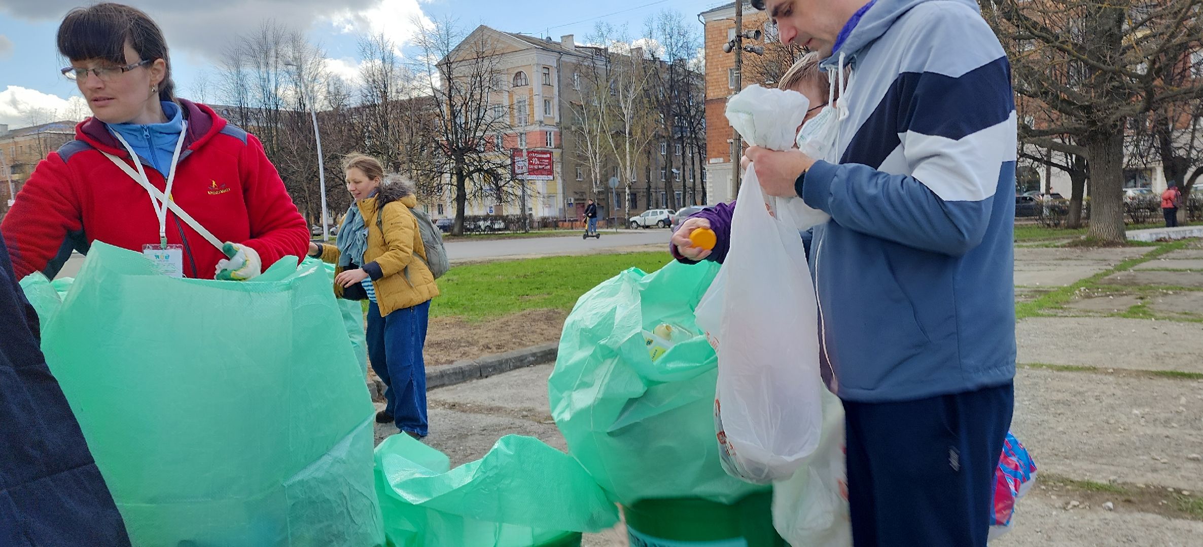 электросталь, мой город, жители города, акция, экология, экология - дело кажного, экологическая акция, раздельный сбор мусора,