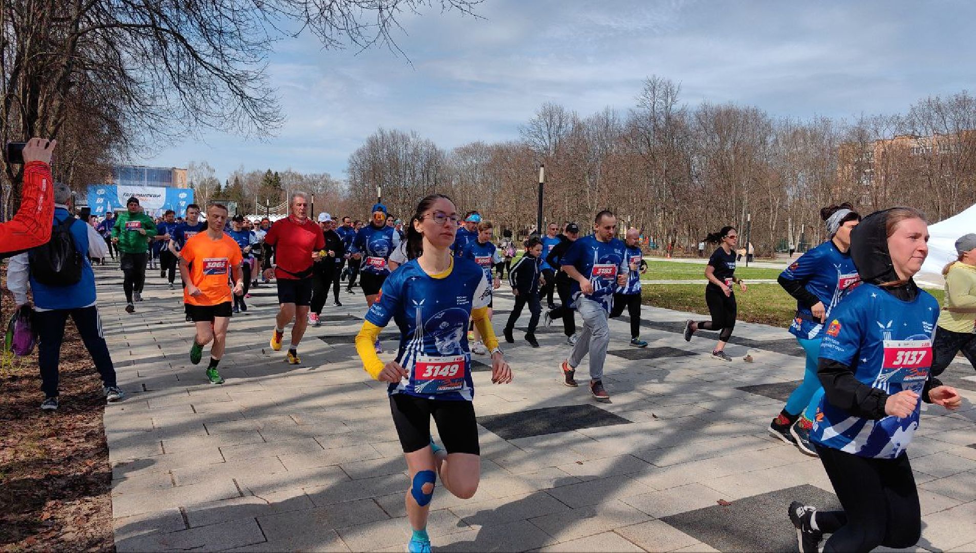 гагаринский забег, дистанция,спорт, космонавты,