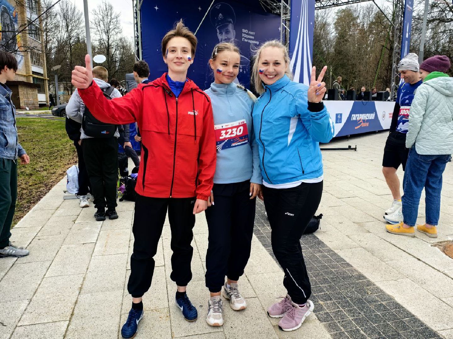 гагаринский забег, дистанция,спорт, космонавты,