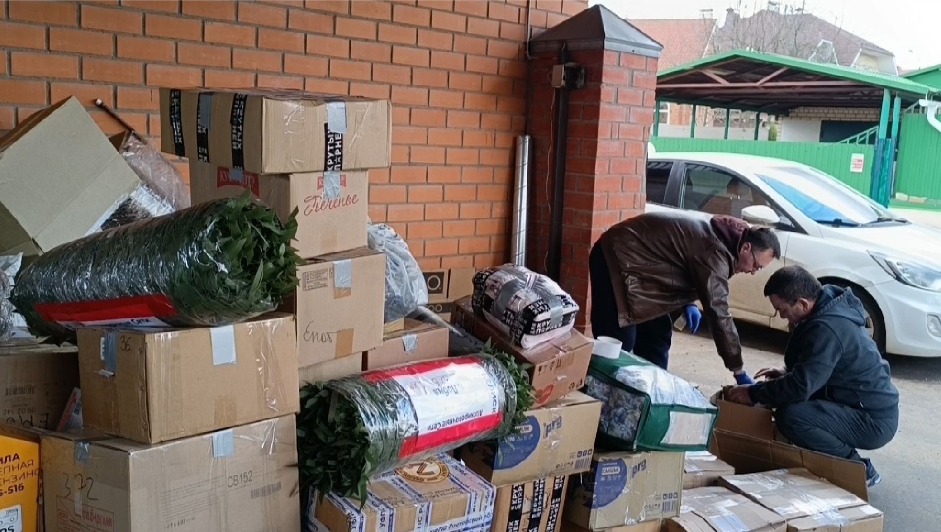 гуманитарная помощь, сво, лобня, машина,