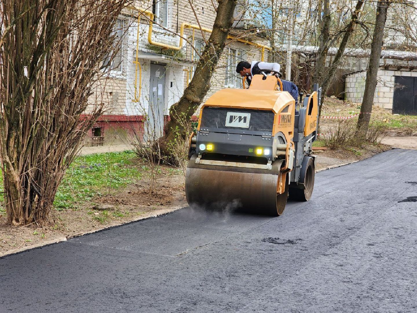можайск, можайский городской округ, подмосковье, ямочный ремонт, ремонт дорог, дороги, дворы, глава, обращения граждан, масштабные работы,