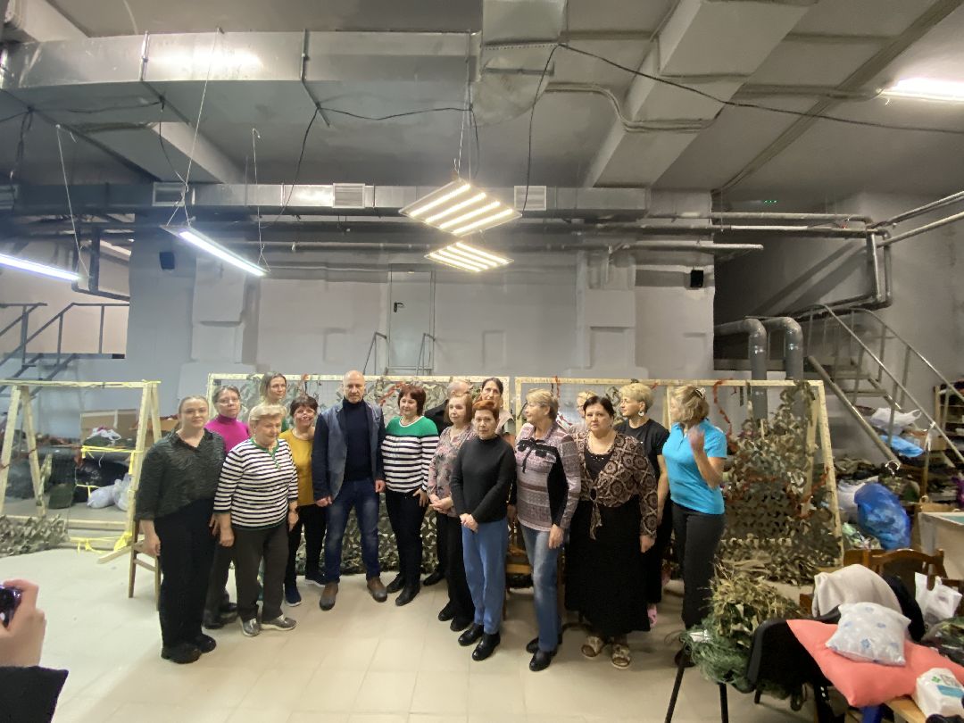 Краснознаменск, Майданов, СВО, образовательный центр, строительство, маскировочные сети, волонтёры