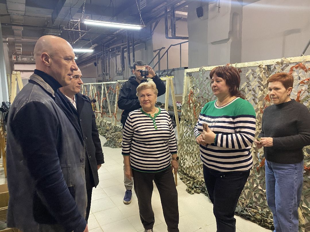 Краснознаменск, Майданов, СВО, образовательный центр, строительство, маскировочные сети, волонтёры