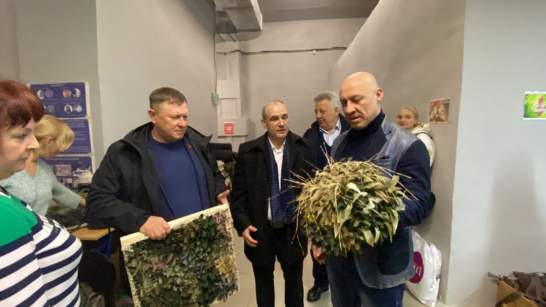 Краснознаменск, Майданов, СВО, образовательный центр, строительство, маскировочные сети, волонтёры