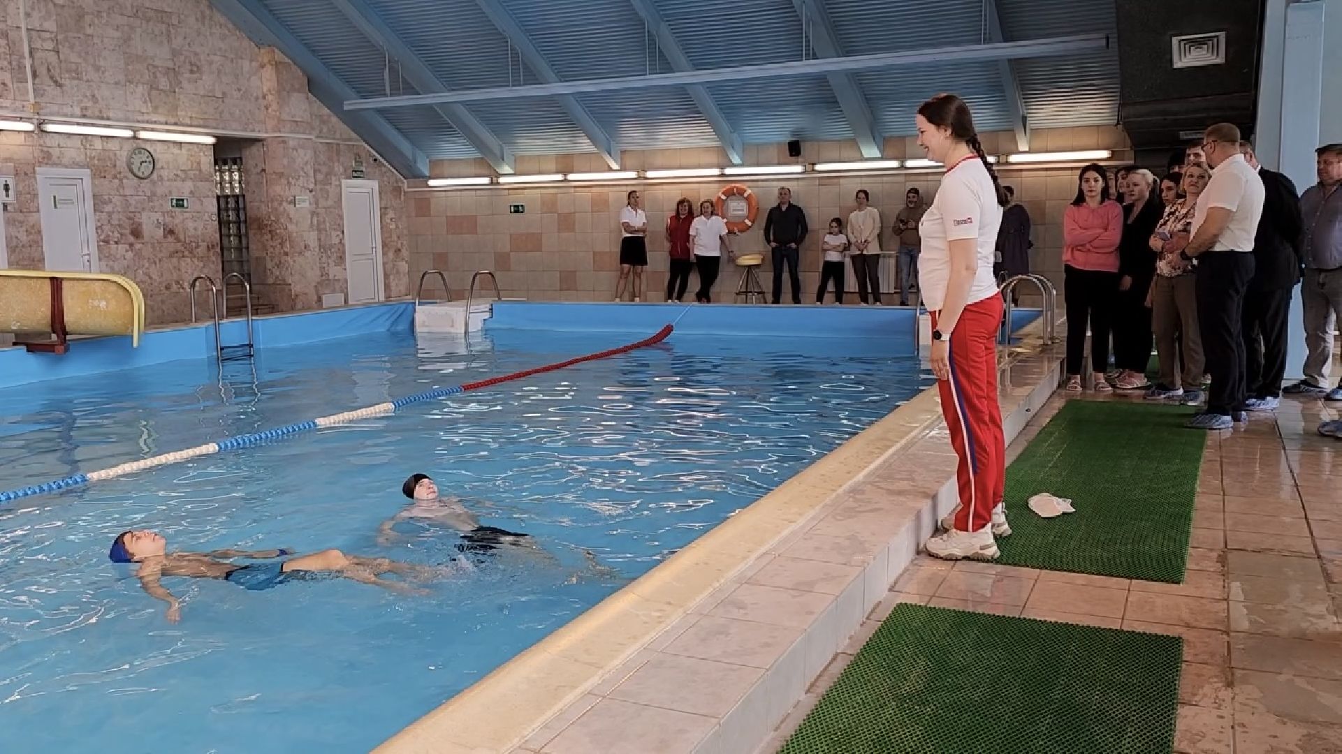 химки, спорт, мастер класс, олимпийская чемпионка, синхронное плавание,