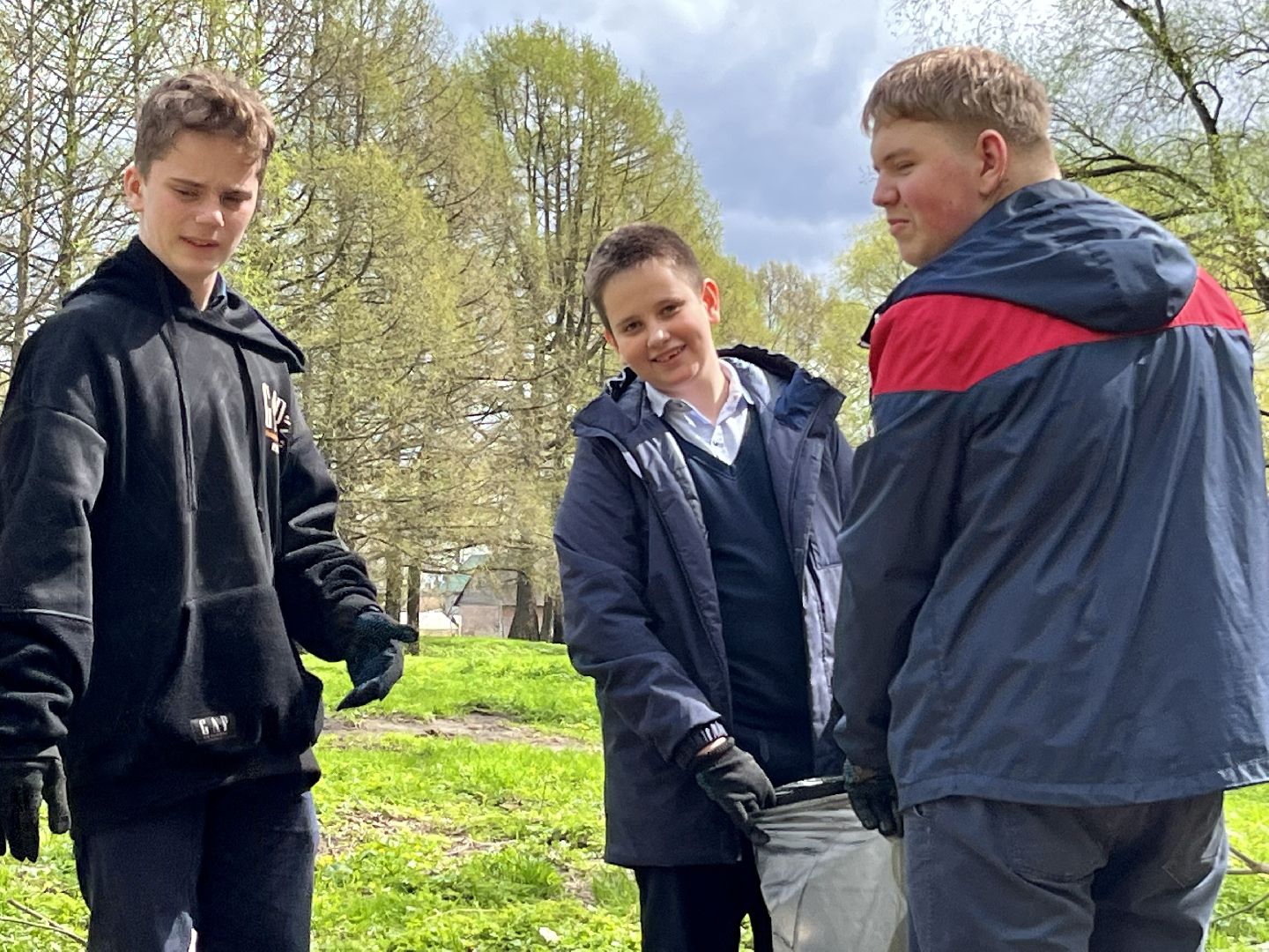 наро-фоминск, яблоневый сад, Клевое место, Субботник, Субботник юннатов, Посадка деревьев,