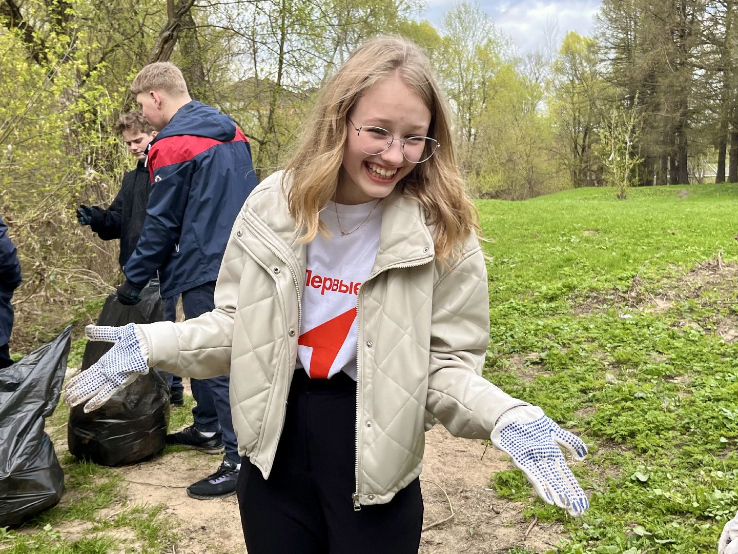 наро-фоминск, яблоневый сад, Клевое место, Субботник, Субботник юннатов, Посадка деревьев,