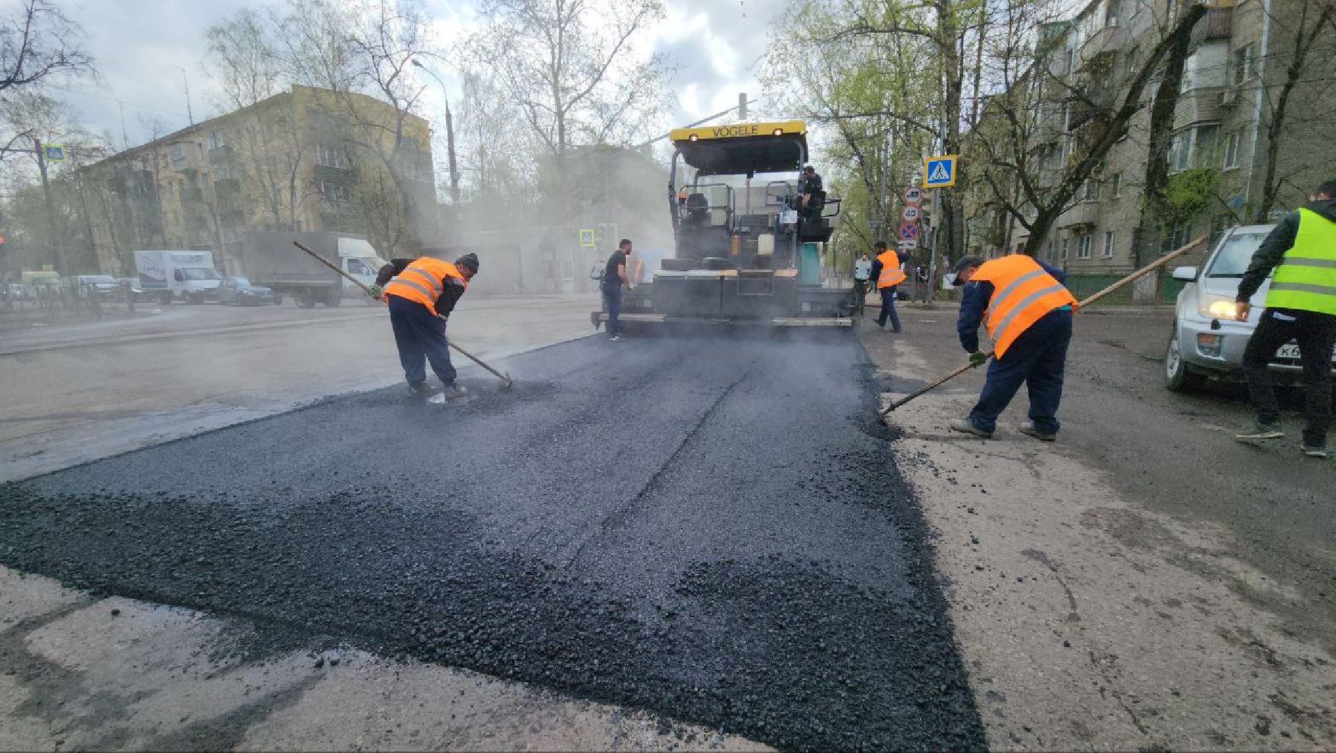 люберцы, глава городского округа люберцы владимир волков, ремонт дорог,
