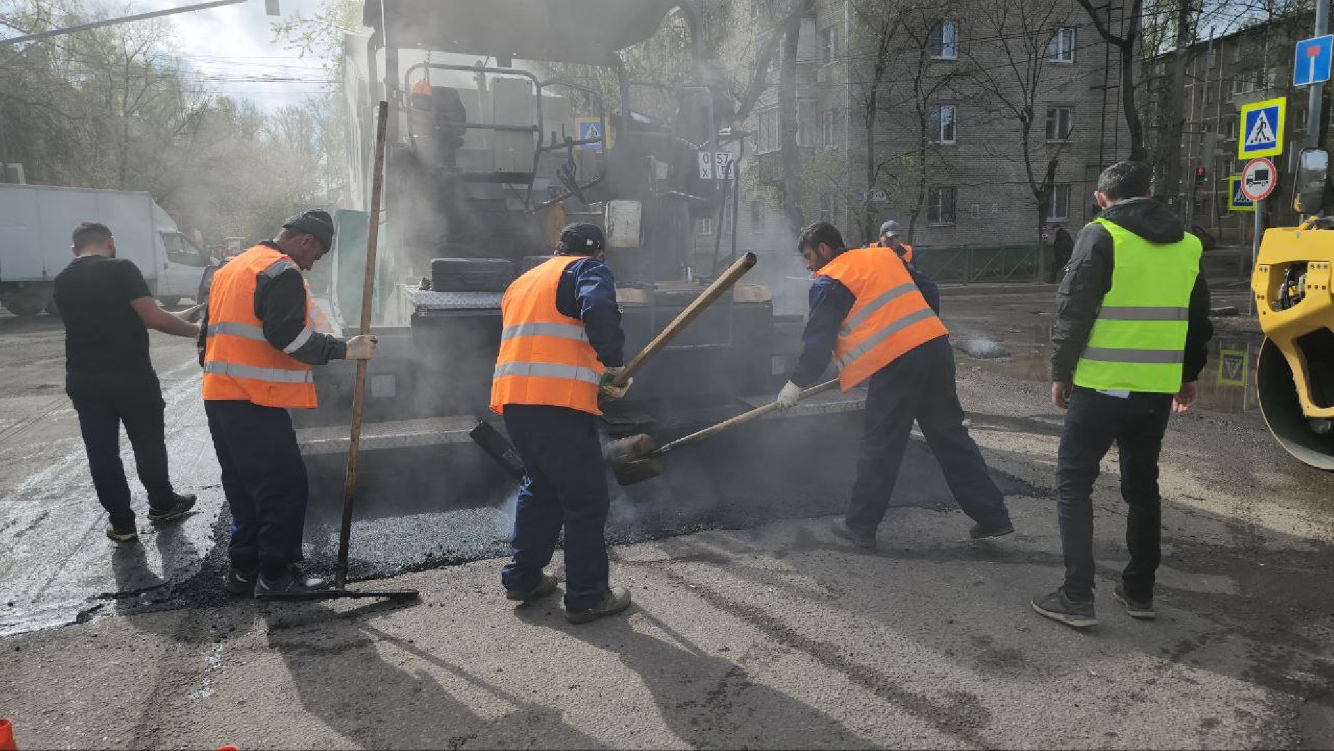 люберцы, глава городского округа люберцы владимир волков, ремонт дорог,