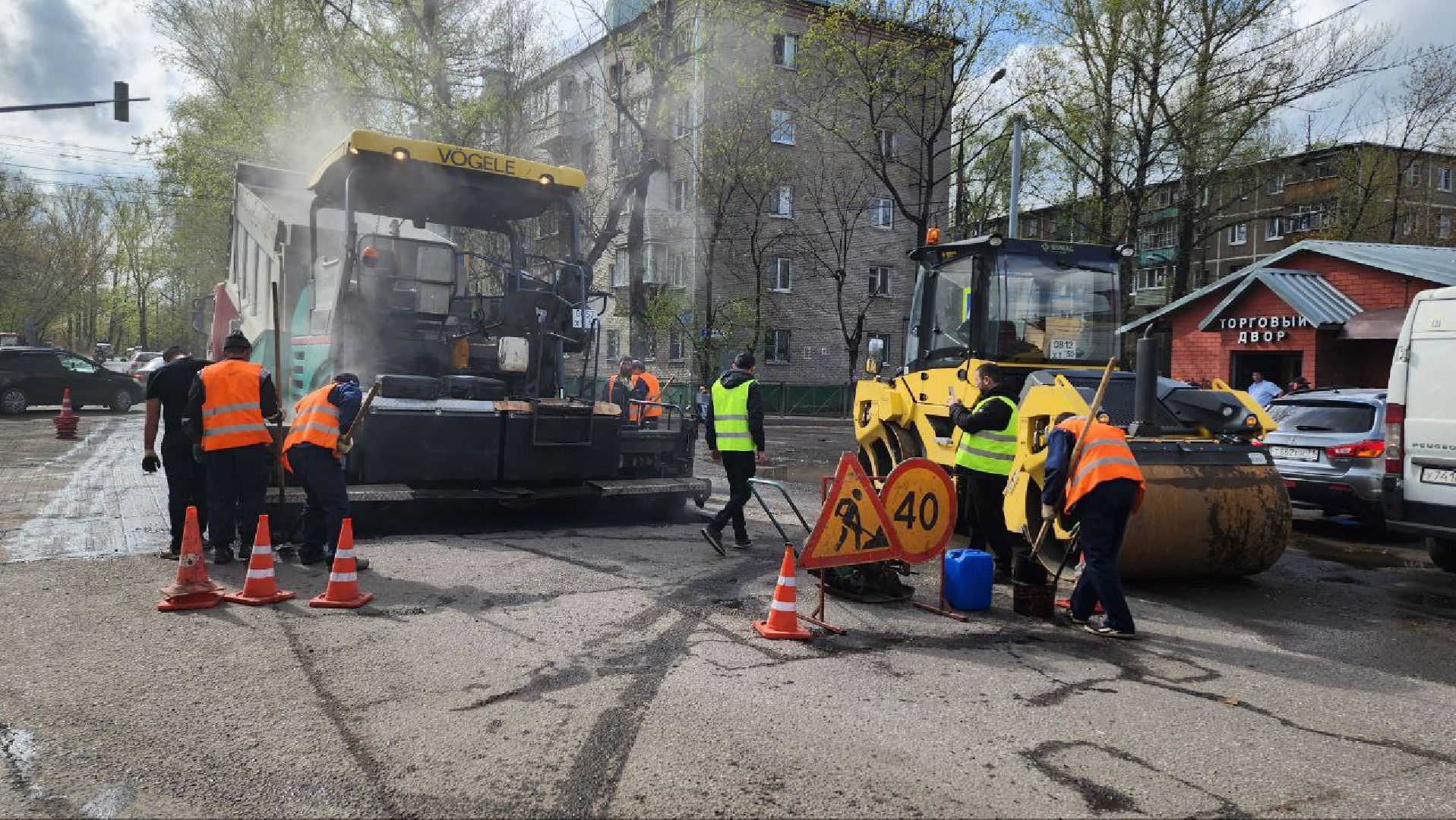 люберцы, глава городского округа люберцы владимир волков, ремонт дорог,