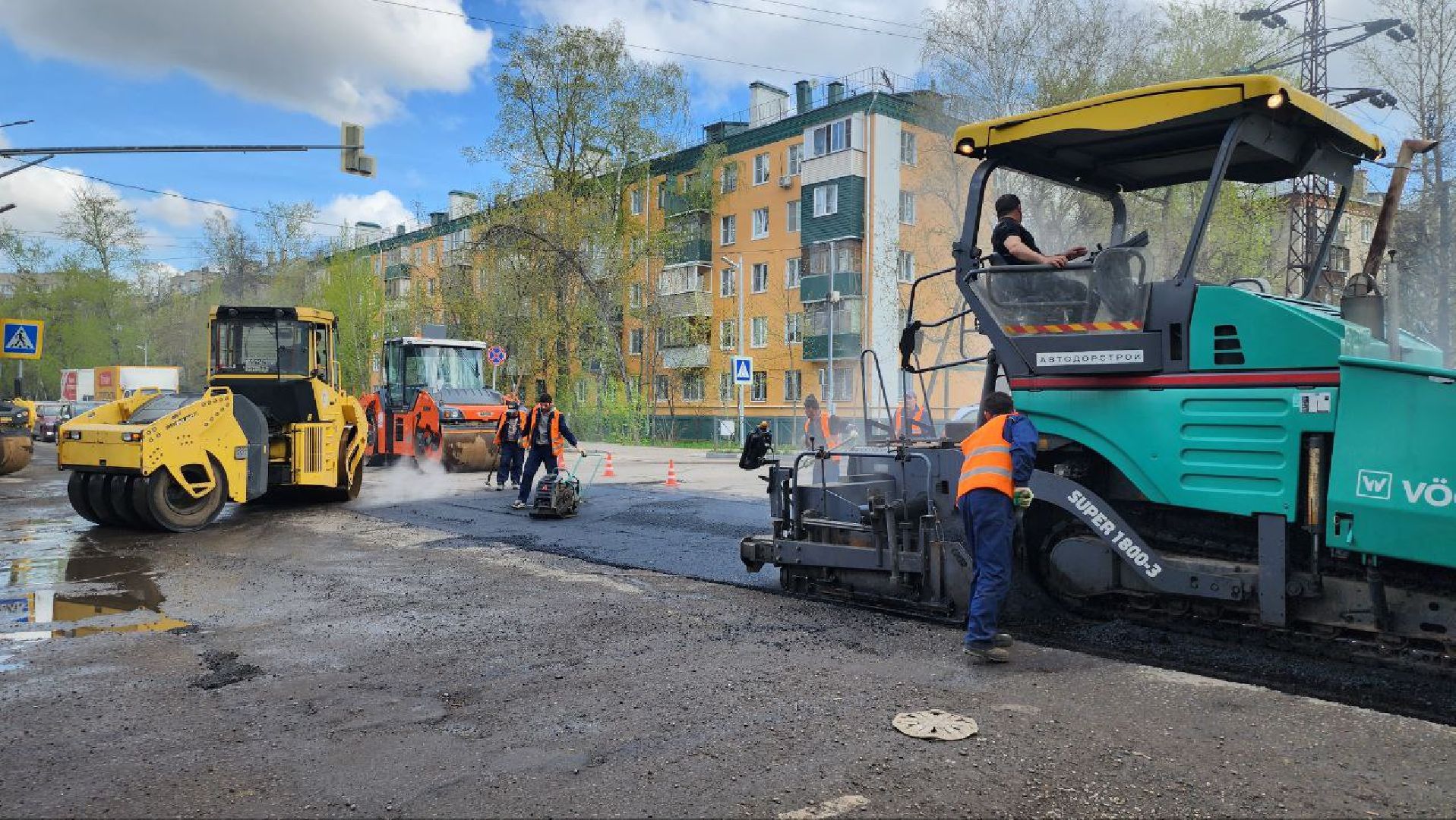 люберцы, глава городского округа люберцы владимир волков, ремонт дорог,