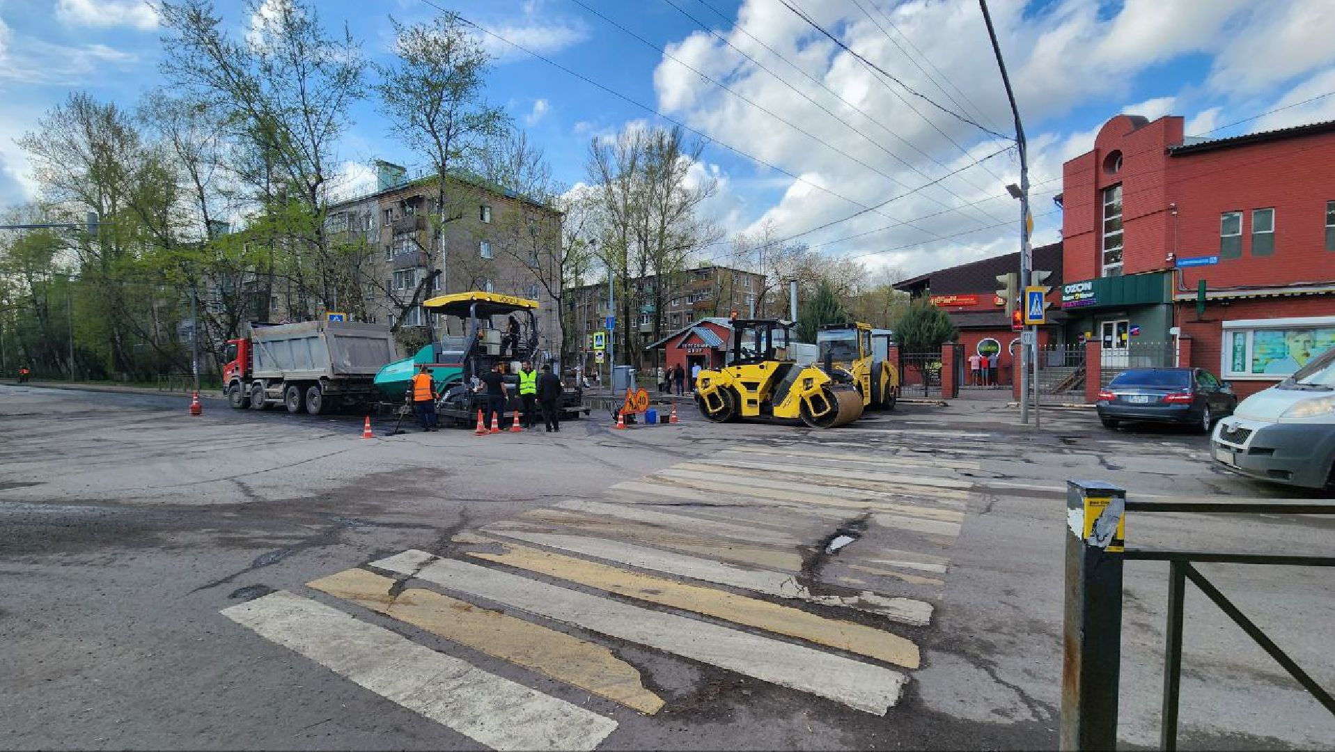 люберцы, глава городского округа люберцы владимир волков, ремонт дорог,