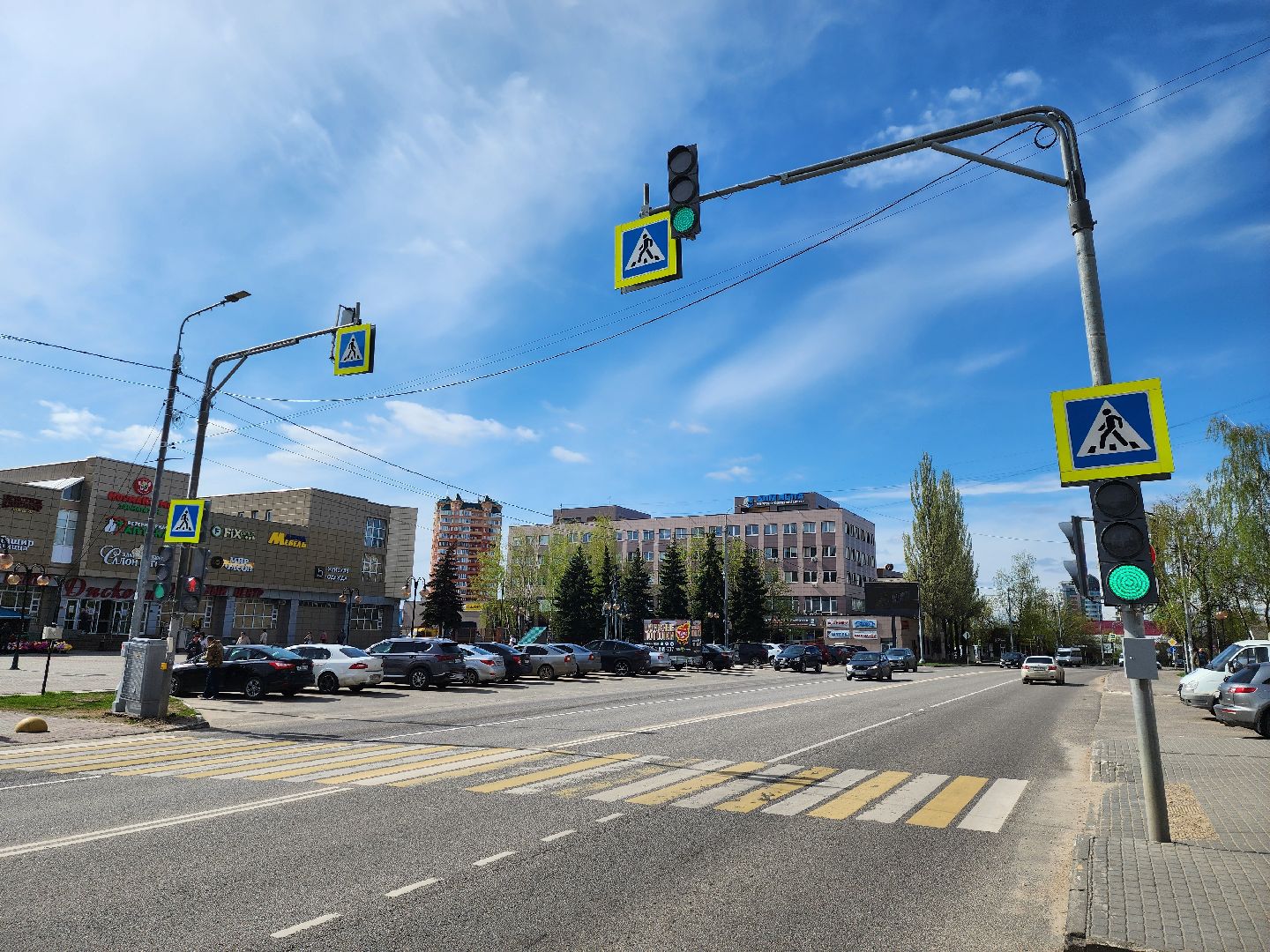 серпухов, подмосковье, новый светофор,