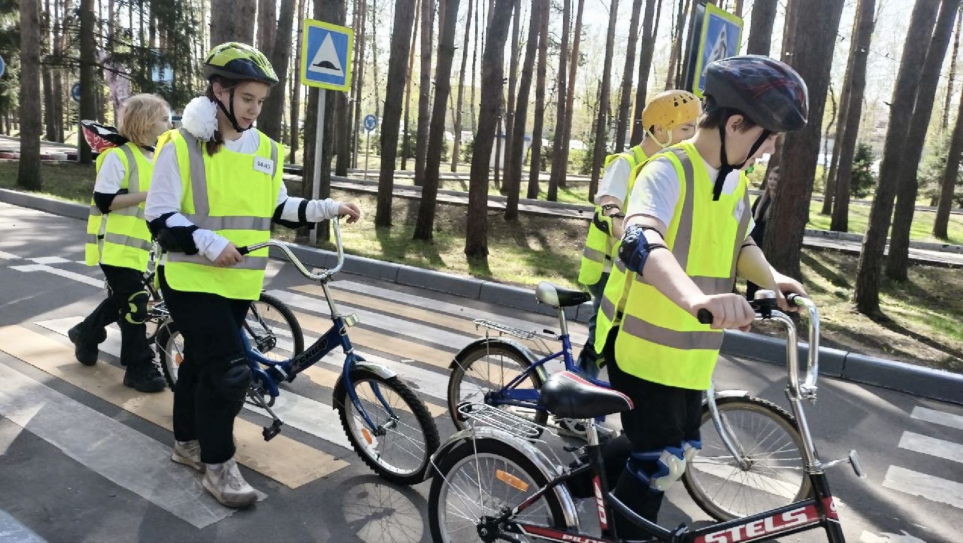 ЮИД Радар, Домодедово, Подмосковье, ОГИБДД, Безопасное колесо, Муниципальный слет, Юные инспекторы, Парк Елочки, Управление образования, Госавтоинспекция,