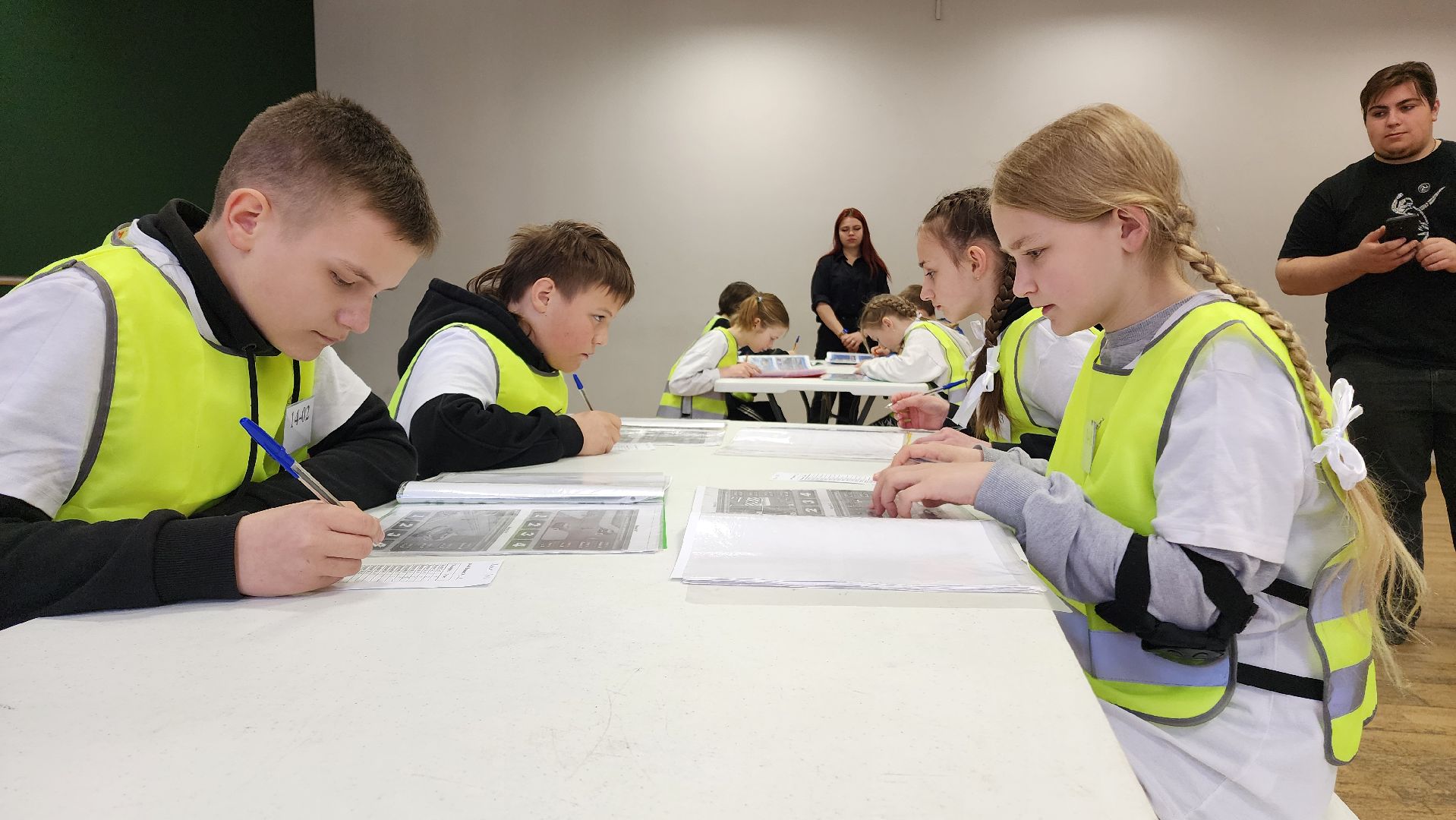 ЮИД Радар, Домодедово, Подмосковье, ОГИБДД, Безопасное колесо, Муниципальный слет, Юные инспекторы, Парк Елочки, Управление образования, Госавтоинспекция,