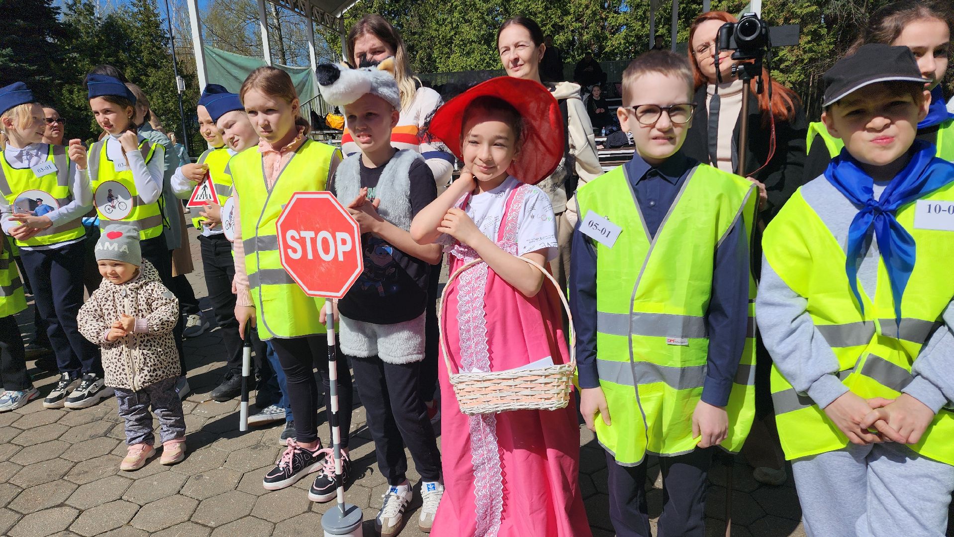 ЮИД Радар, Домодедово, Подмосковье, ОГИБДД, Безопасное колесо, Муниципальный слет, Юные инспекторы, Парк Елочки, Управление образования, Госавтоинспекция,