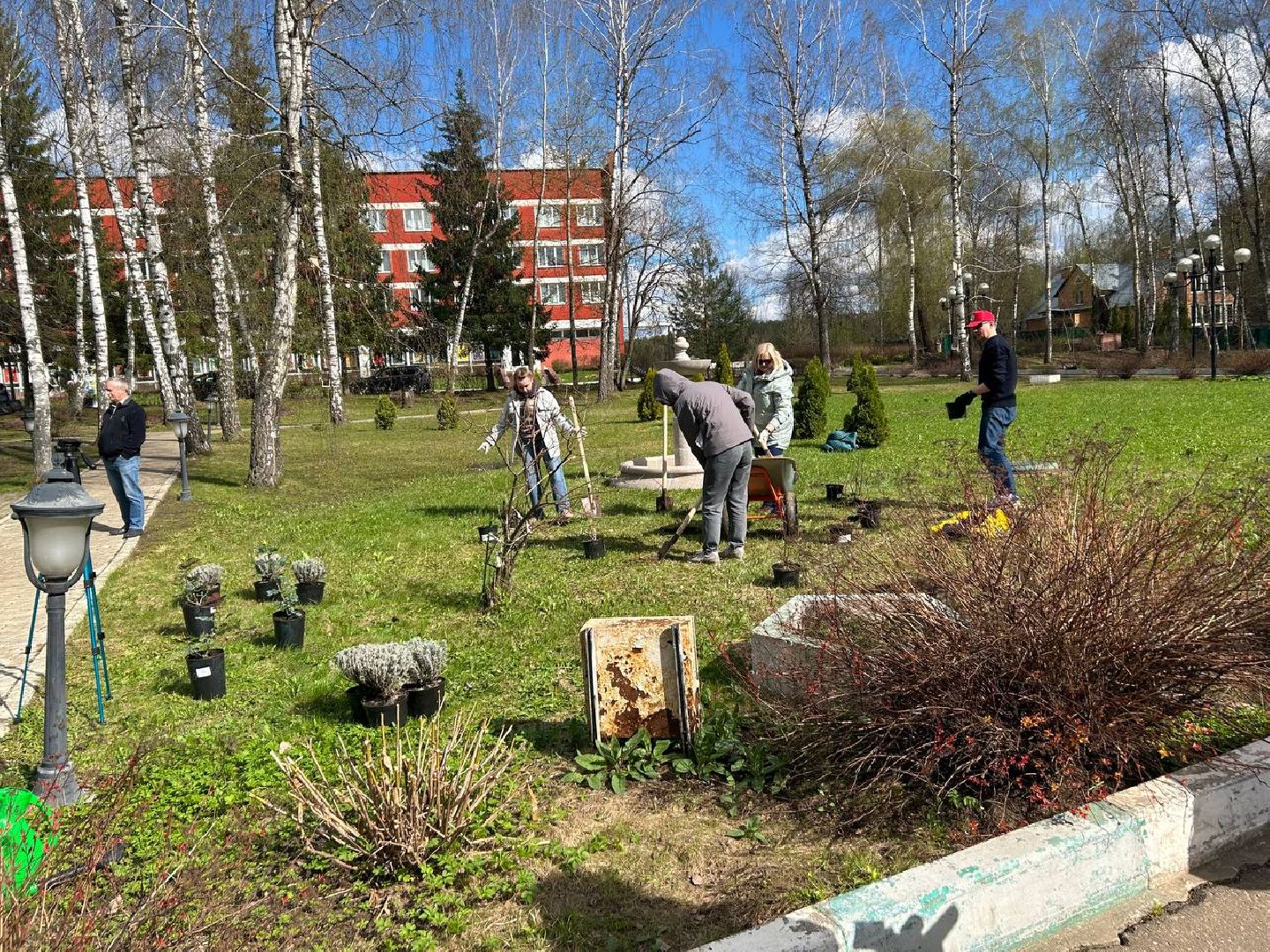 субботник, Госфильмофонд, Домодедово,