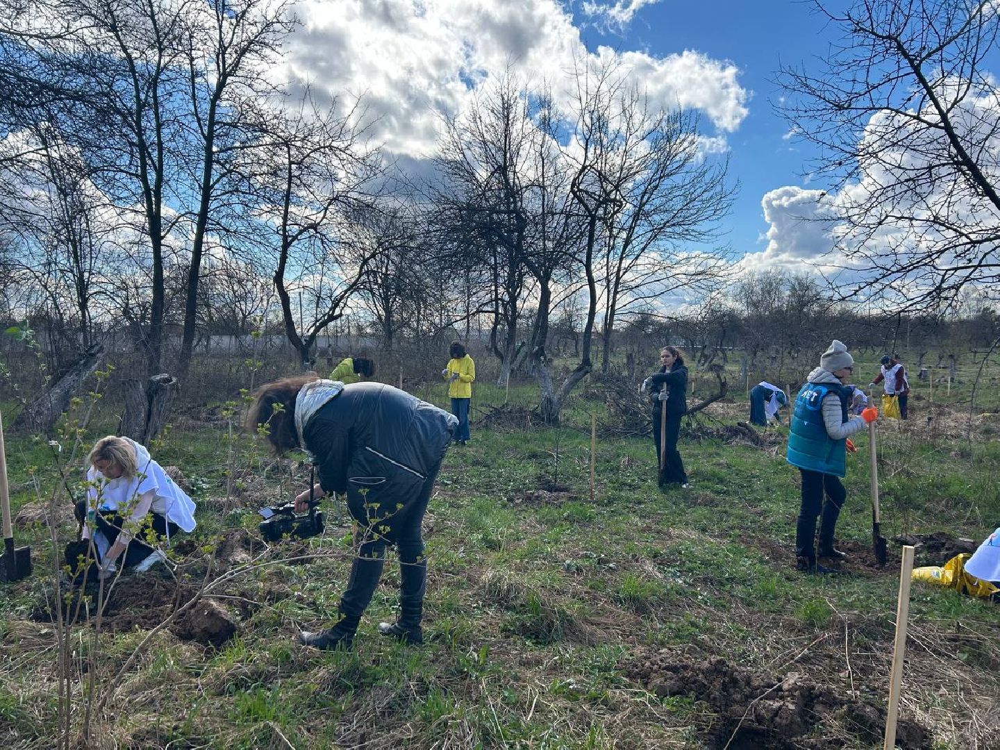 субботник, Госфильмофонд, Домодедово,