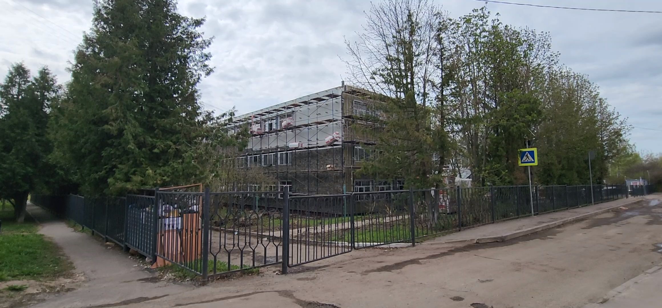 Луховицы, капитальный ремонт, школа,