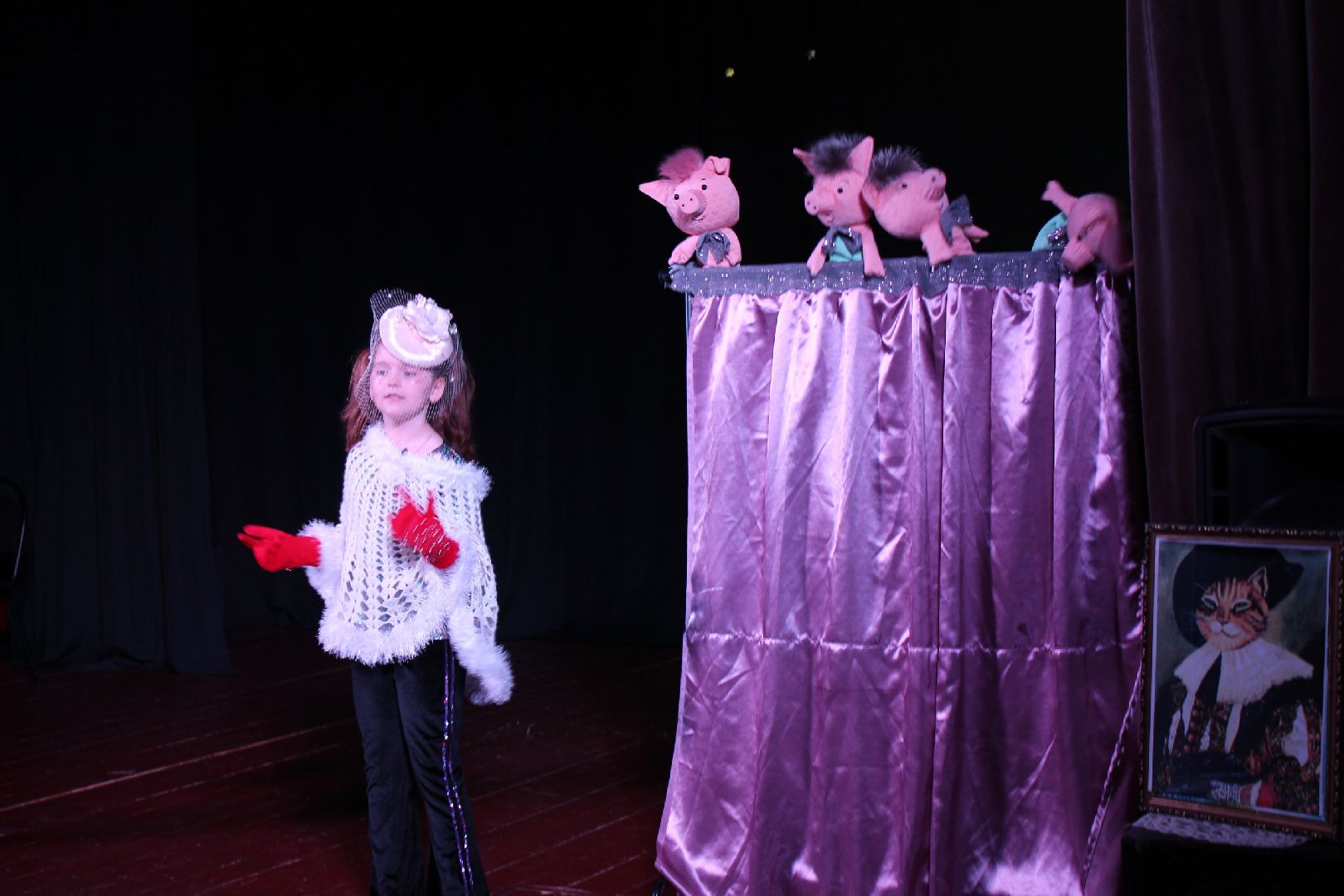 пушкино, дети, спектакль, кошкин дом,